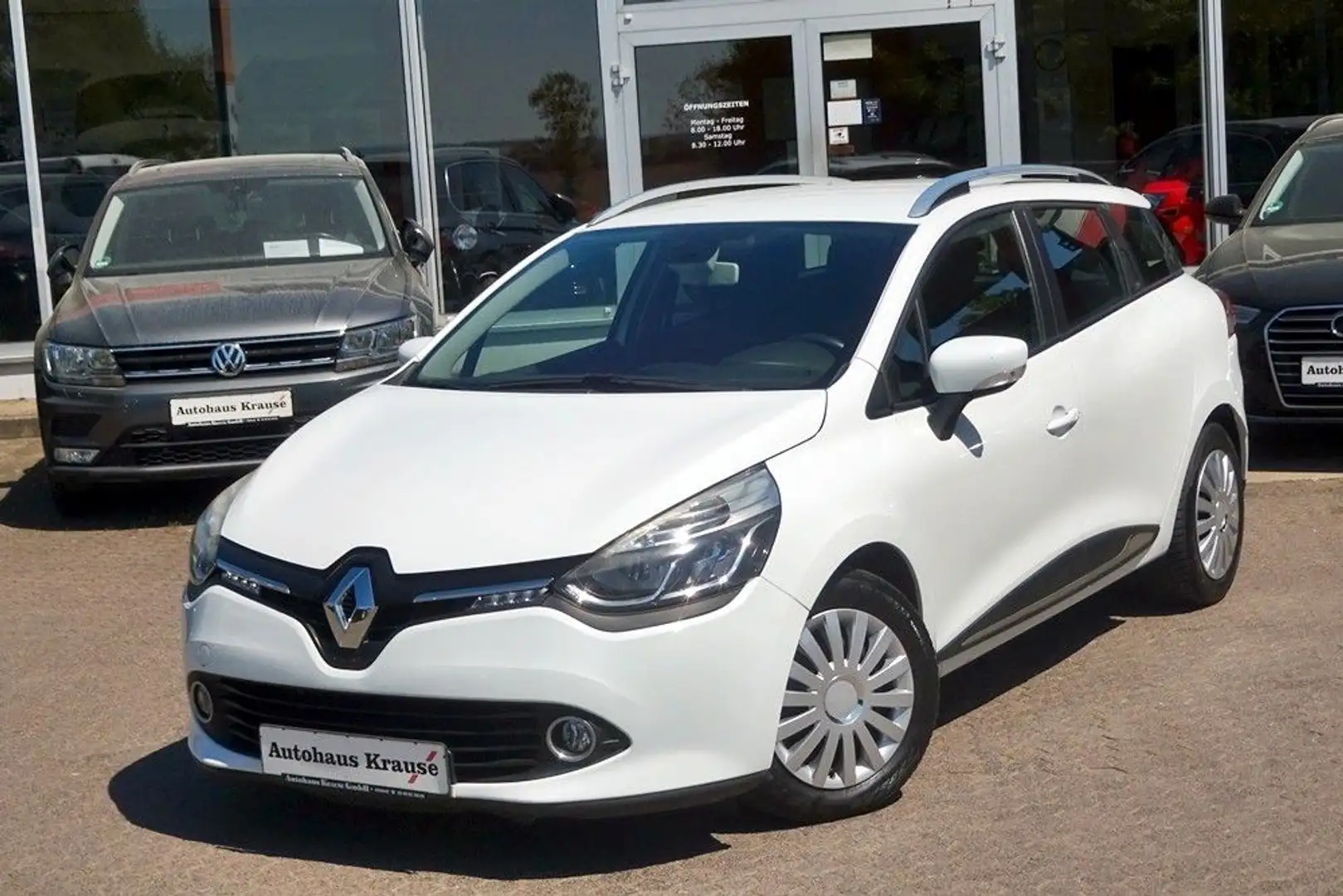 Renault Clio IV Grandtour Dynamique-SOR+WIR/NAVI/SITZHZG Weiß - 2