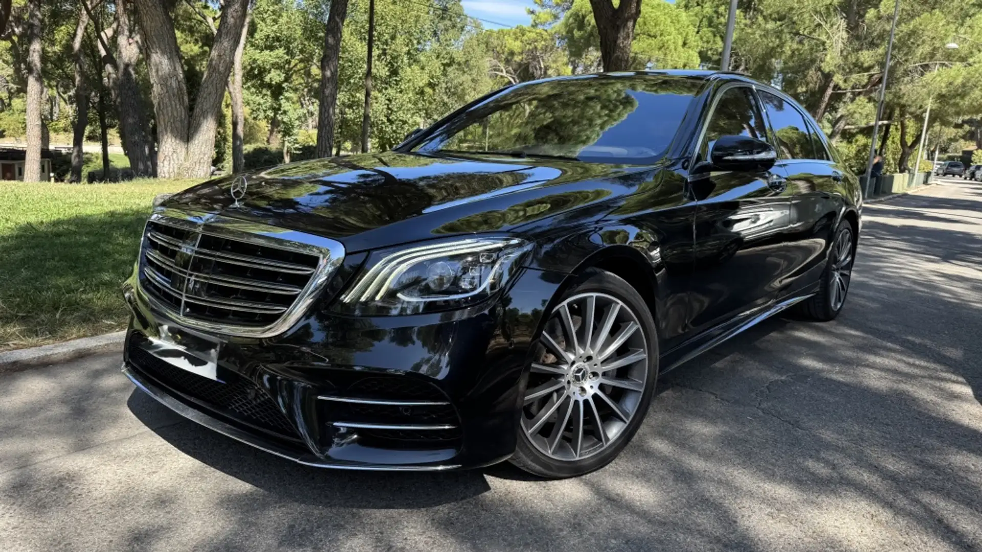 Mercedes-Benz S 400 400d 4Matic Largo 9G-Tronic Negro - 1