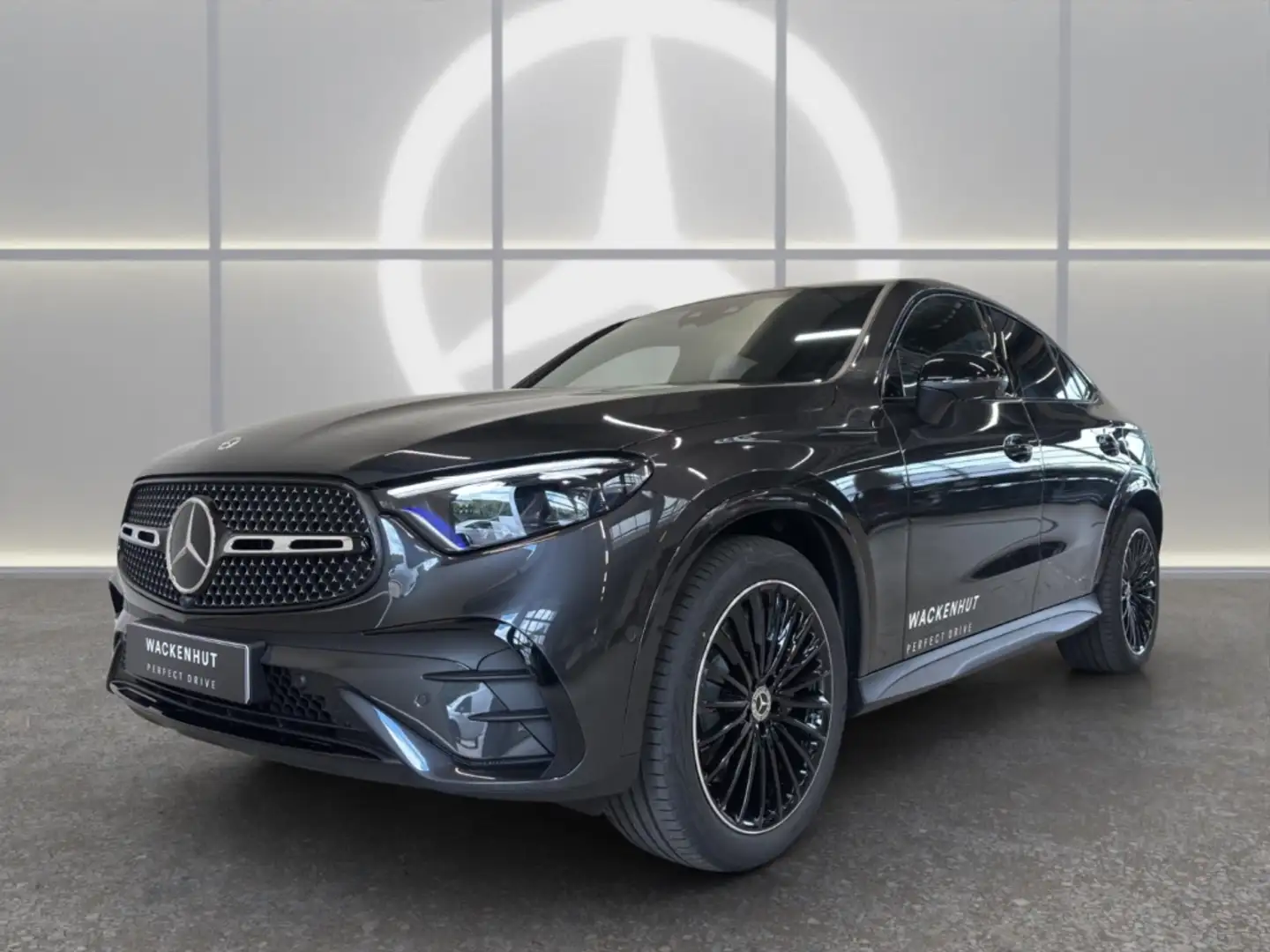 Mercedes-Benz GLC 300 d 4M AMG LINE ADVANCED PLUS AHK+DIS+360° Grau - 1