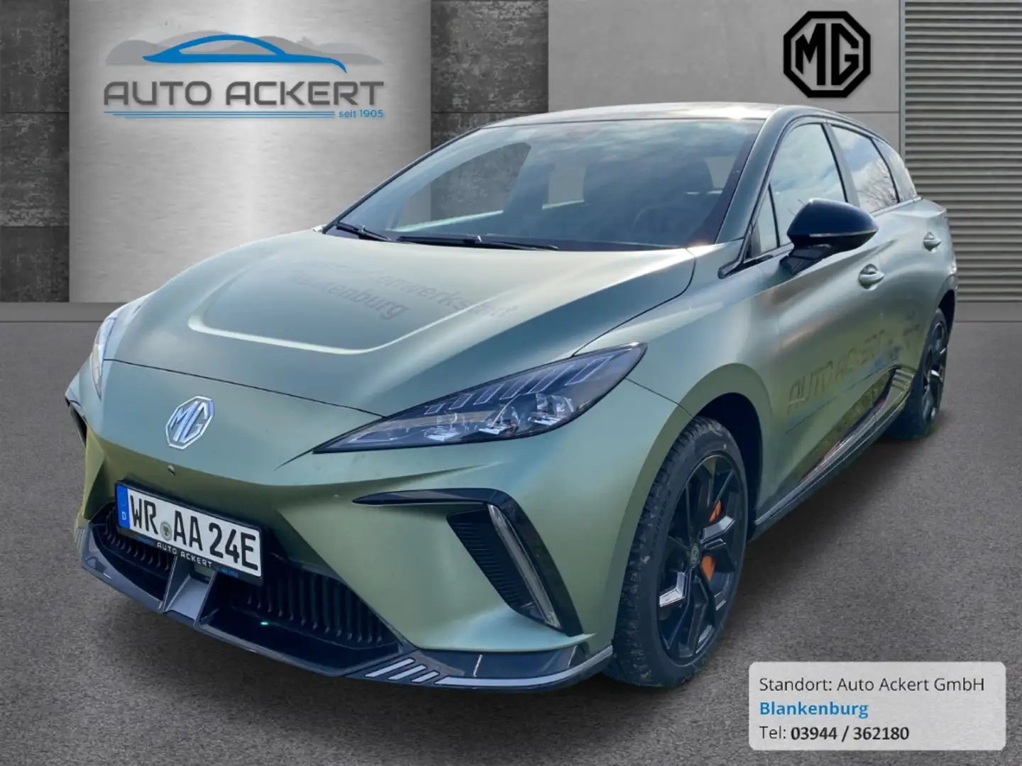MG MG4 Xpower AWD Elektromotor 320 kW Elektro Verde - 1