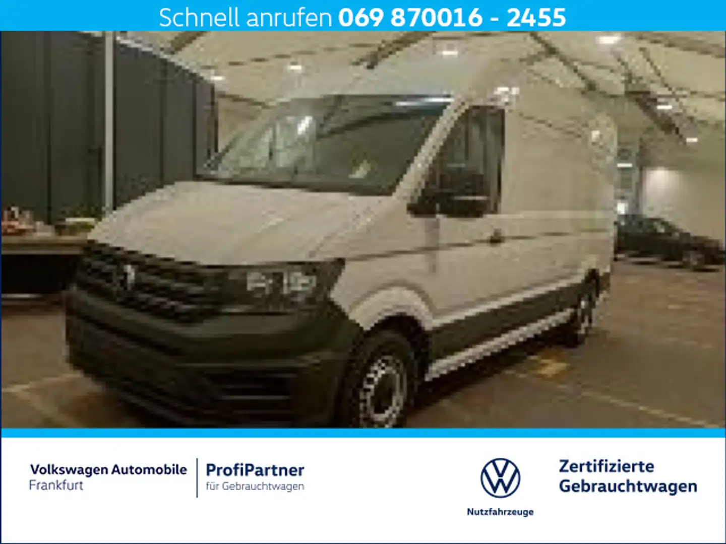 Volkswagen Crafter 35 Kasten 2.0 TDI FrontAssist Klima Weiß - 1