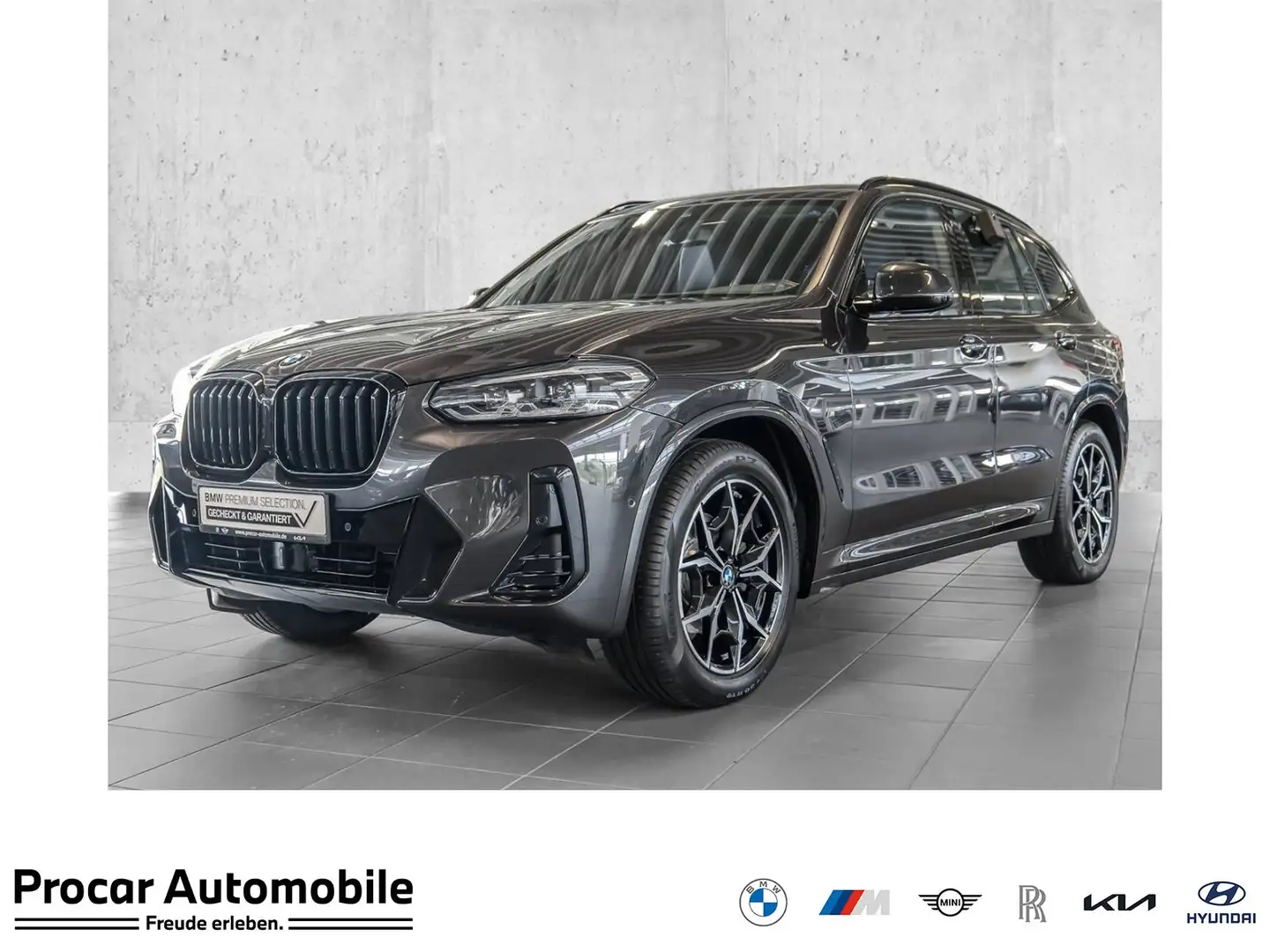 BMW X3 xDrive20d M Sport HUD ACC RFK NAVI LED DAB Grigio - 1