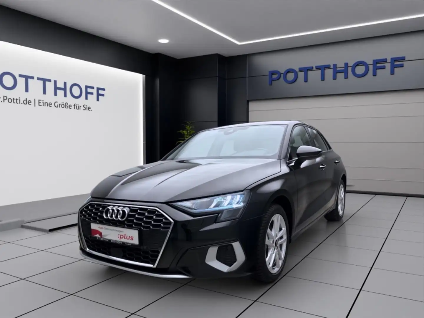Audi A3 Sportback 30 TDI ADVANCED VIRTUAL LM17 KLIMA GRA Schwarz - 1