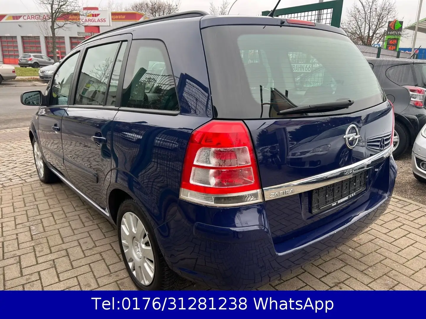 Opel Zafira B 1.6 Family !! Tüv-Neu !! 7.Sitzer-Top Blau - 2