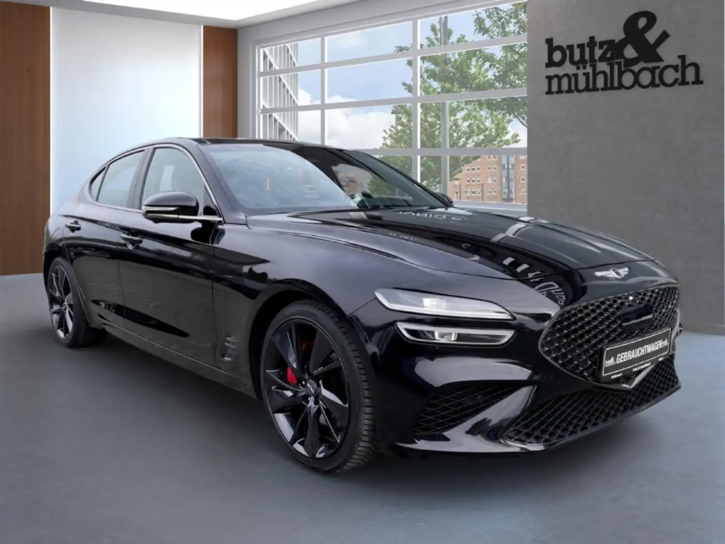 Genesis G70 Sport AD LED Sperrdiff. ACC El. Heckklappe Apple C Negro - 2