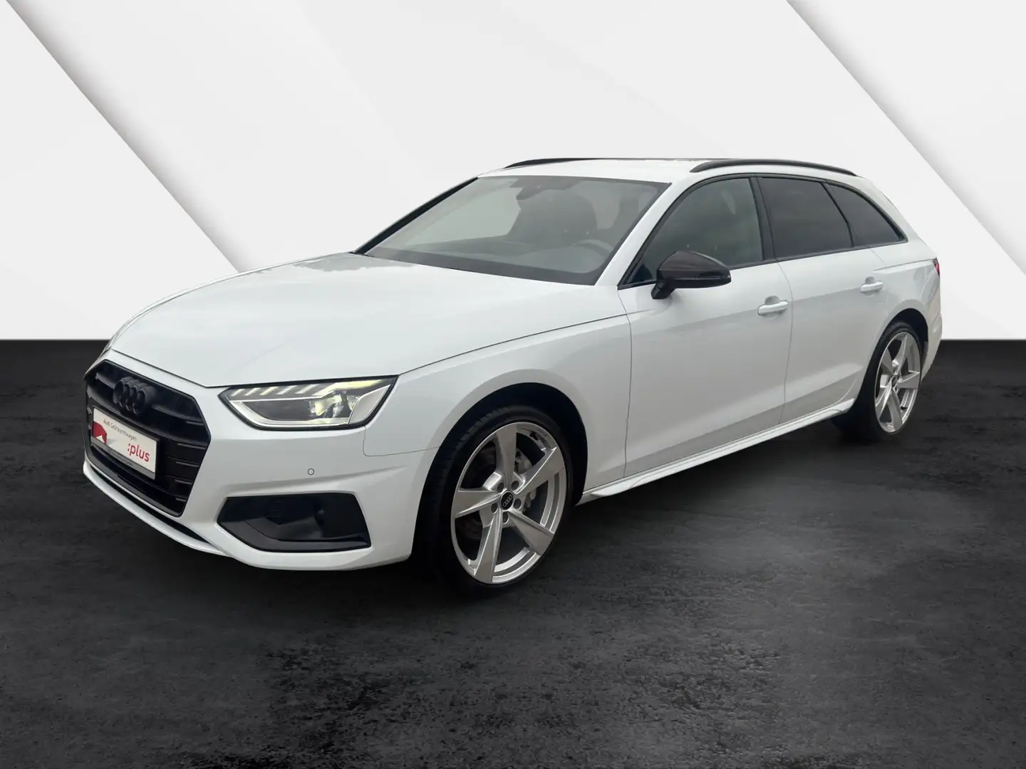 Audi A4 Avant 40 TFSI advanced S line black AHK Assiste... Weiß - 2