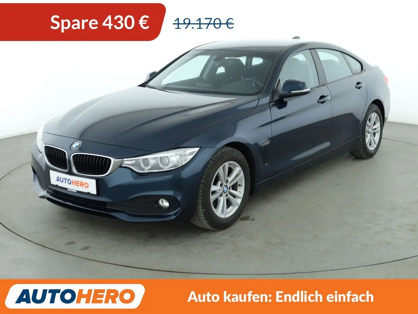 BMW 420 420d Gran Coupé Advantage *NAVI*BI-XENON* Bleu - 1