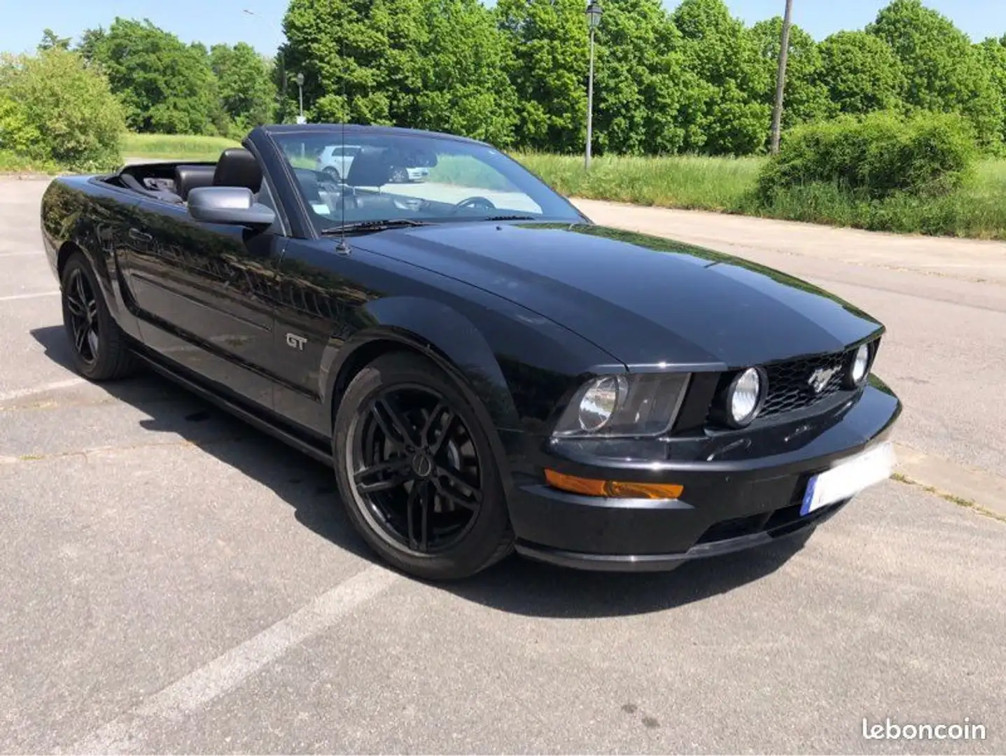 Ford Mustang GT CABRIOLET 4,6L V8 BVA 305Ch 29990e Negru - 1