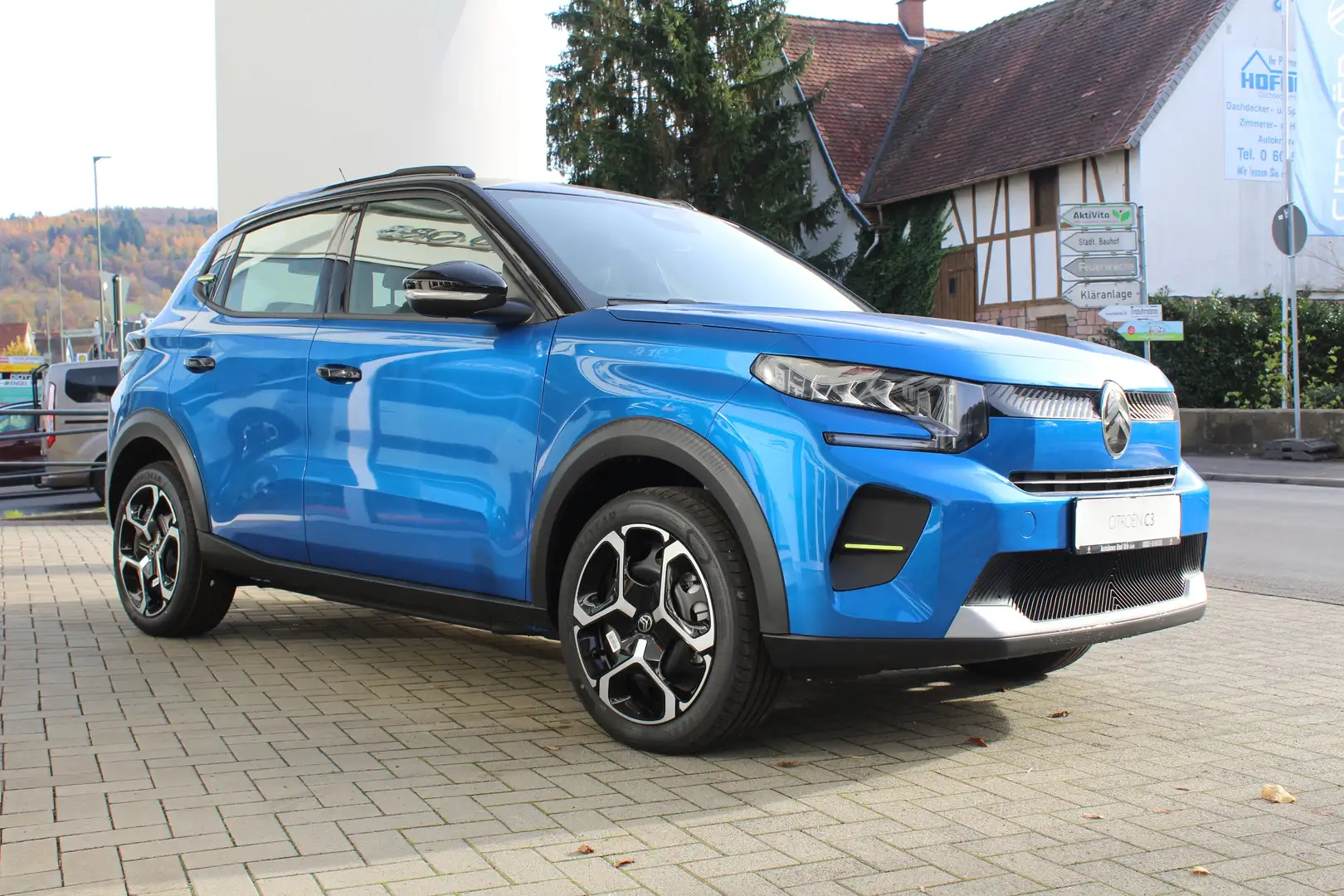 Citroen C3 ë 113 PLUS Standard-Range Blau - 2