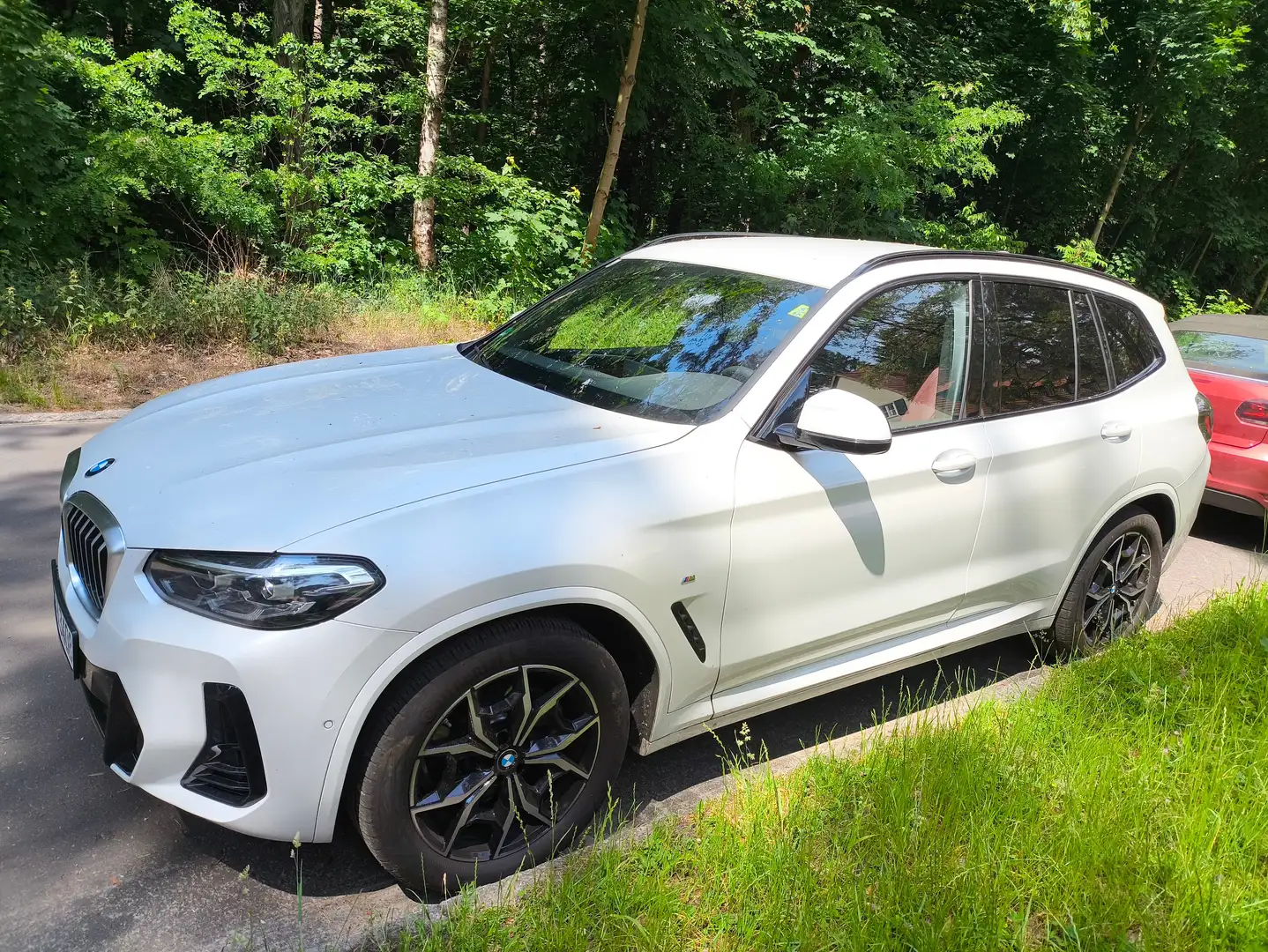 BMW X3 M X3 xDrive2.0i Aut. M Sport Mild-Hybrid Navi Klima Blanc - 2