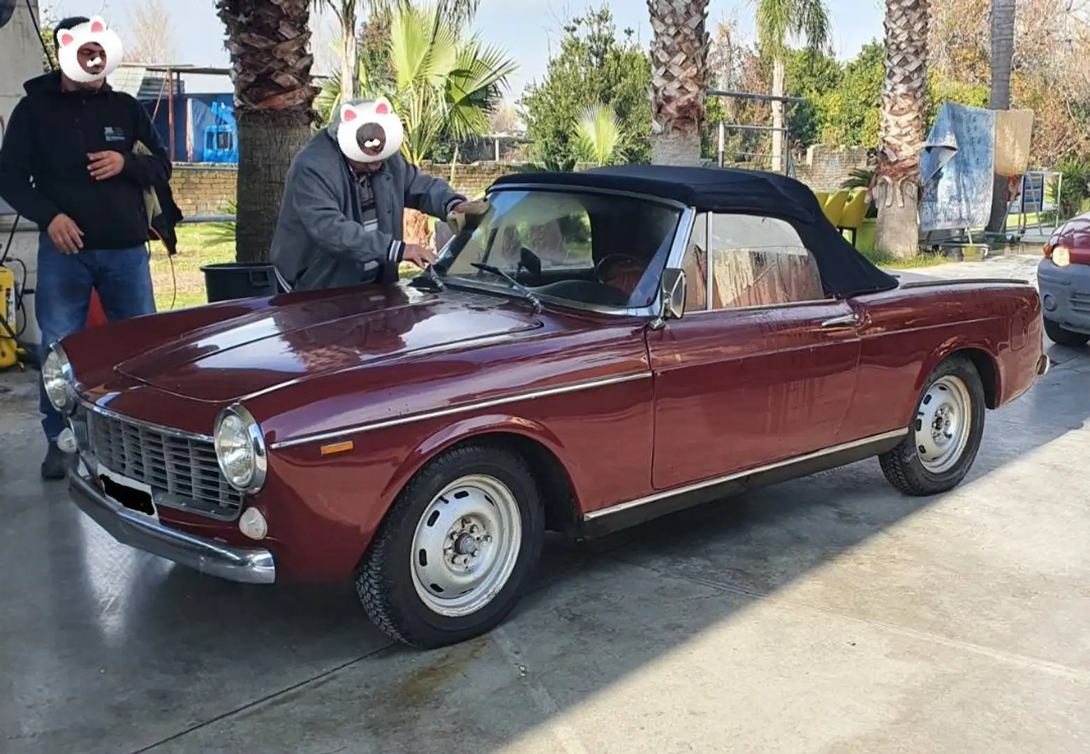 Fiat 1500 Cabriolet Braun - 1