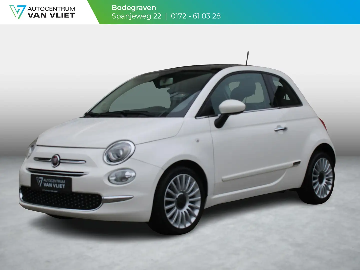 Fiat 500 0.9 TwinAir Turbo Lounge | AUTOMAAT | Wit - 1
