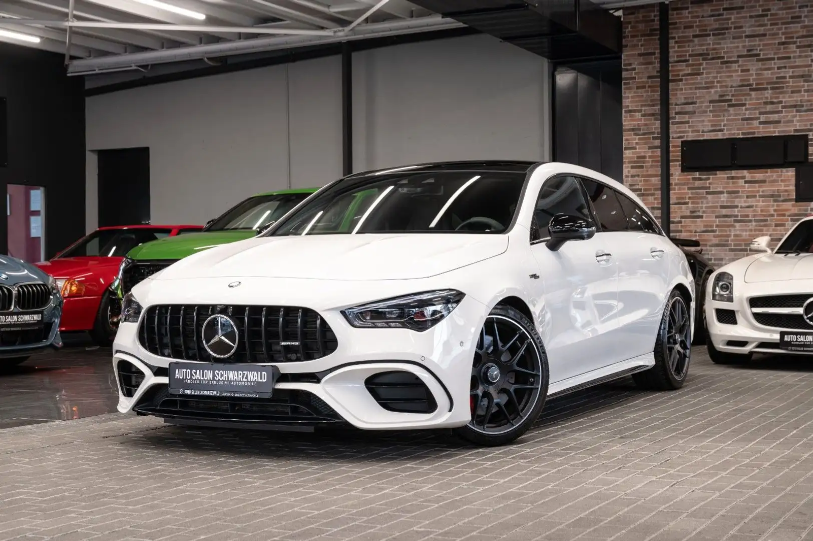 Mercedes-Benz CLA 45 AMG CLA45S AMG SB|AMG PERF. SITZE|NIGHT-PAKET|PANO Weiß - 1