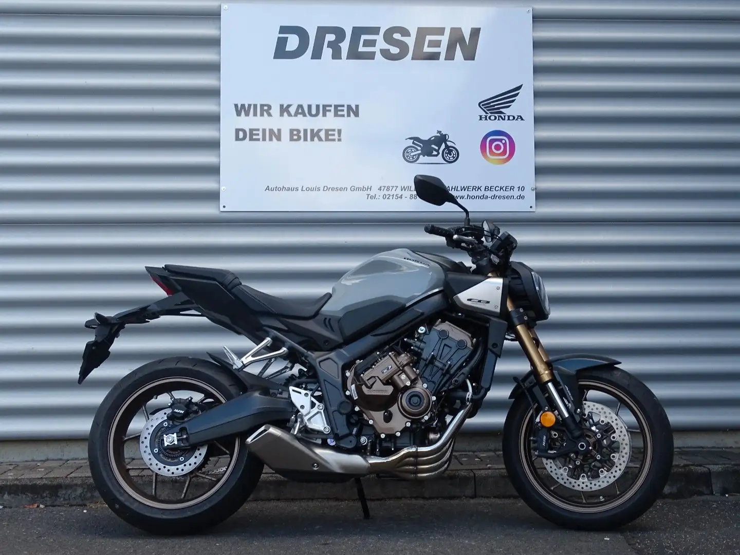 Honda CB 650 R E-Clutch ABS  * 6 Jahre Garantie * Gris - 1
