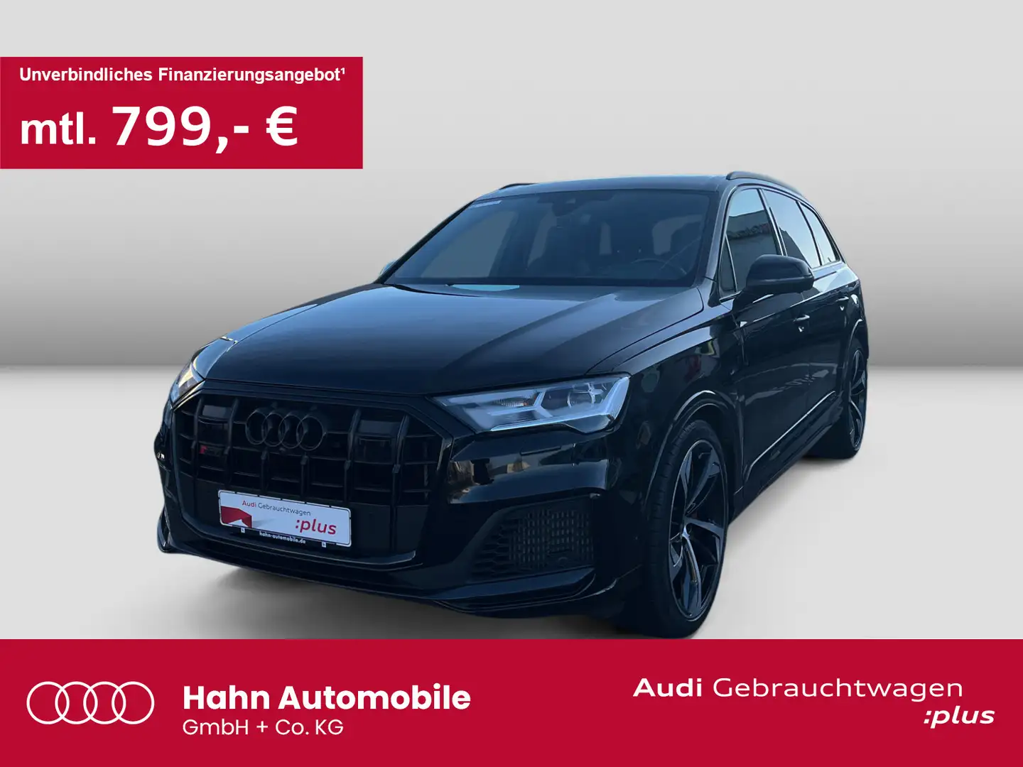 Audi SQ7 competition plus TFSI quattro S-trc Standh H Noir - 1