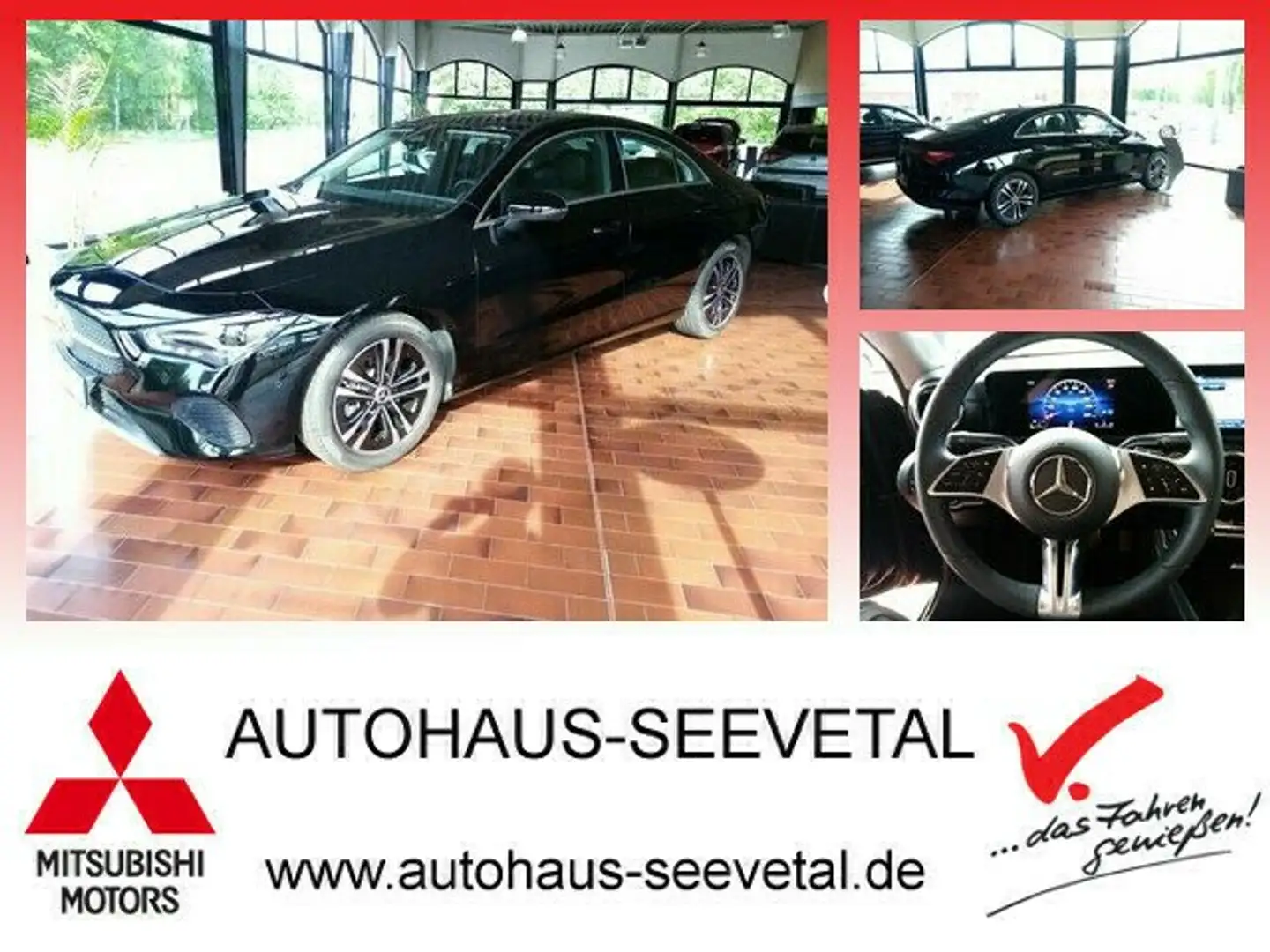 Mercedes-Benz -180d Automatik Schwarz - 1