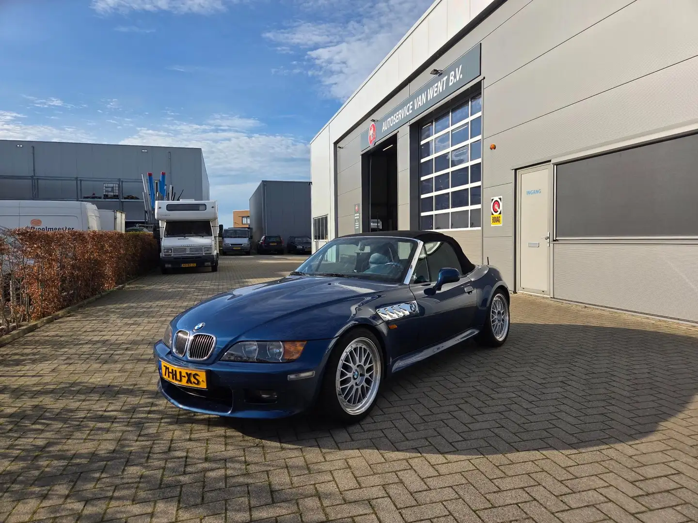 BMW Z3 Roadster 2.0 6 cil als nieuw!! Rijklaar incl. 1 ja Blauw - 1