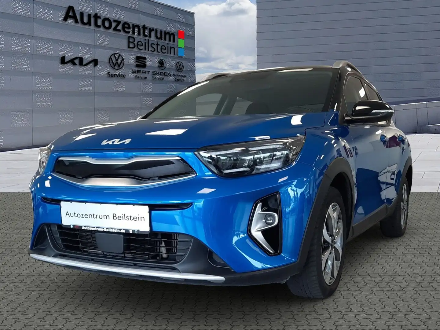 Kia Stonic 1.0 T-GDI Vision LED Navi Blauw - 1