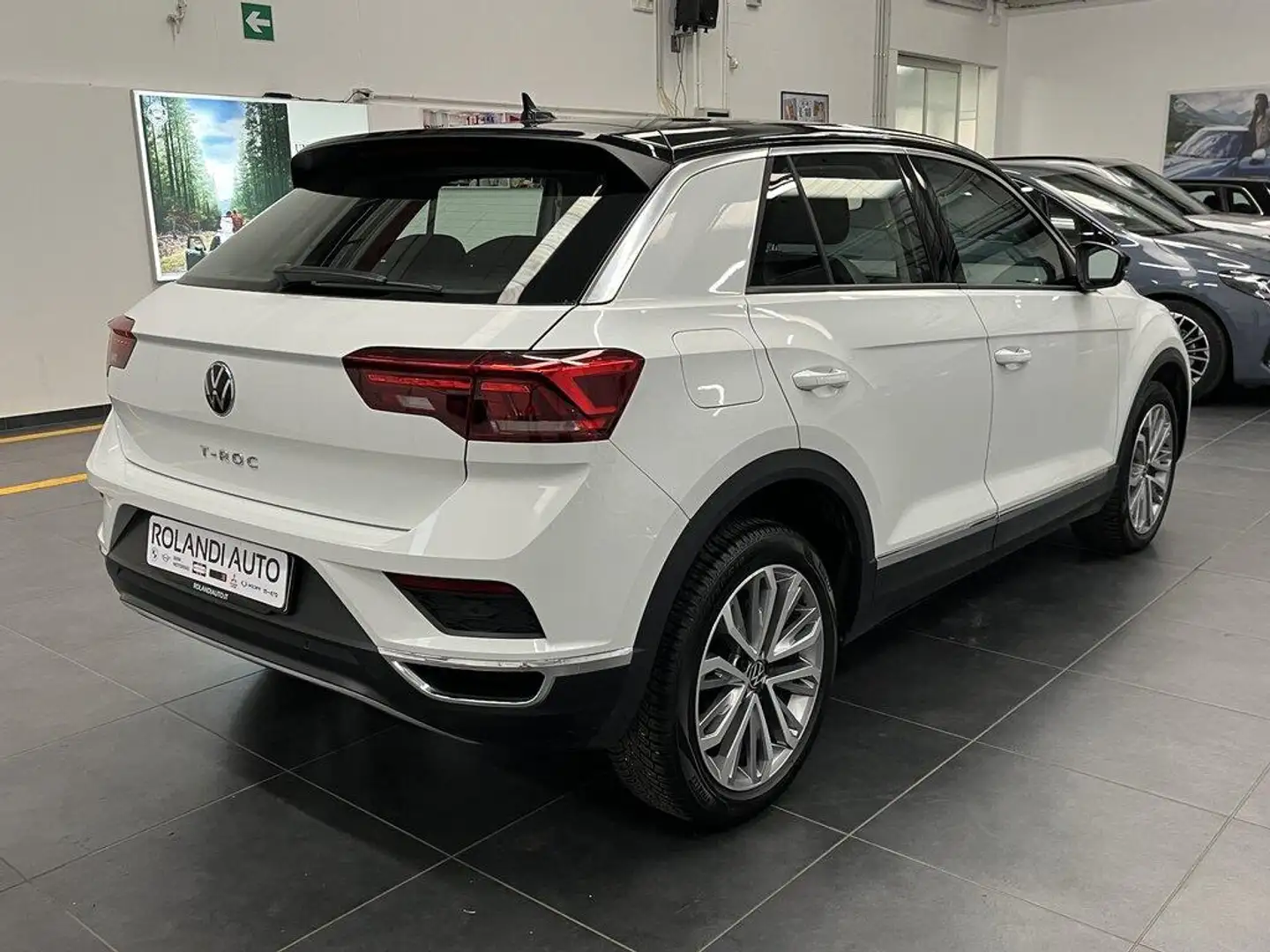 Volkswagen T-Roc 2.0 tdi Advanced 115cv Weiß - 2