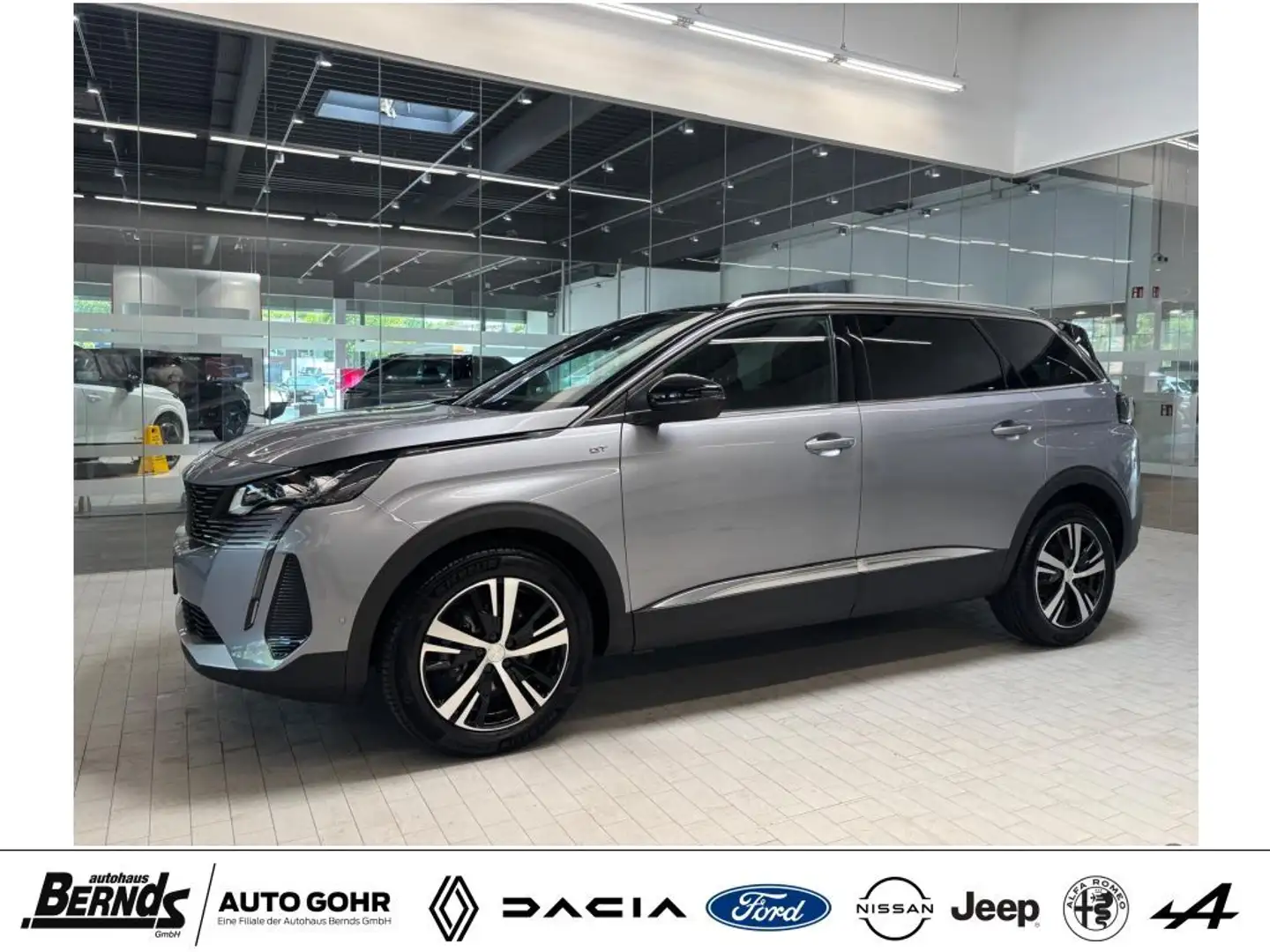 Peugeot 5008 PureTech 130 EAT8 Stop & Start GT 7-SITZER Grau - 1