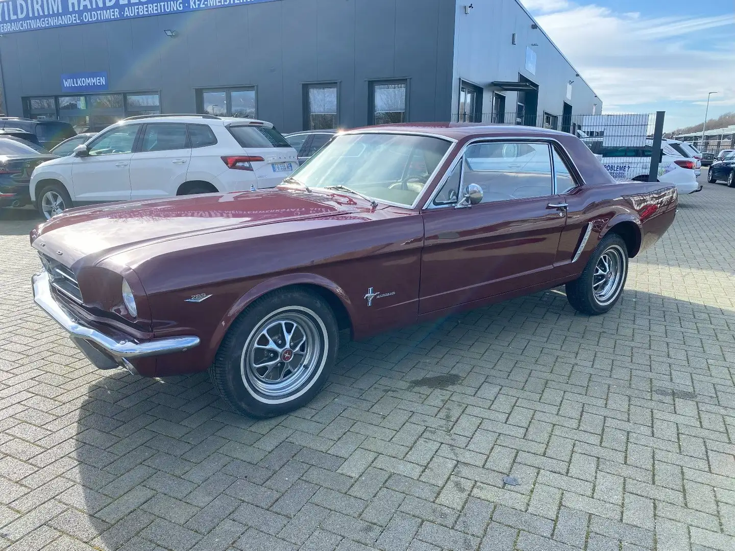 Ford Mustang C-Code 289 cui 2V,4.7L V8, C4 GETRIEBE Rouge - 2