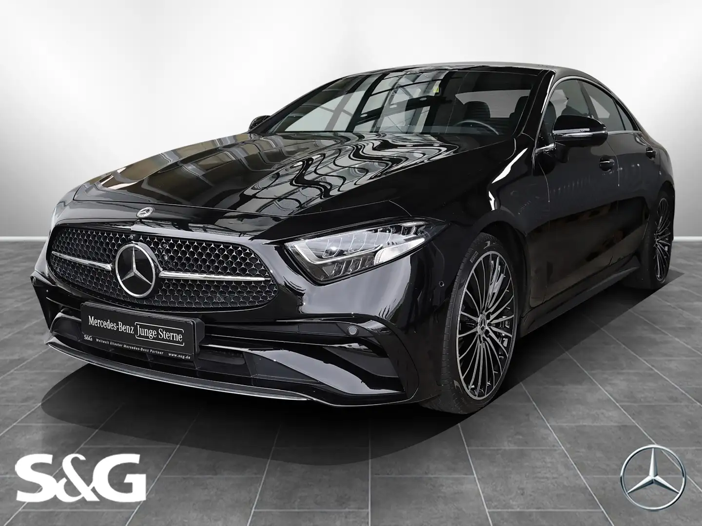 Mercedes-Benz CLS 400 d 4M AMG AHK+360°+DISTRONIC+LED+MBUX+20" Schwarz - 1