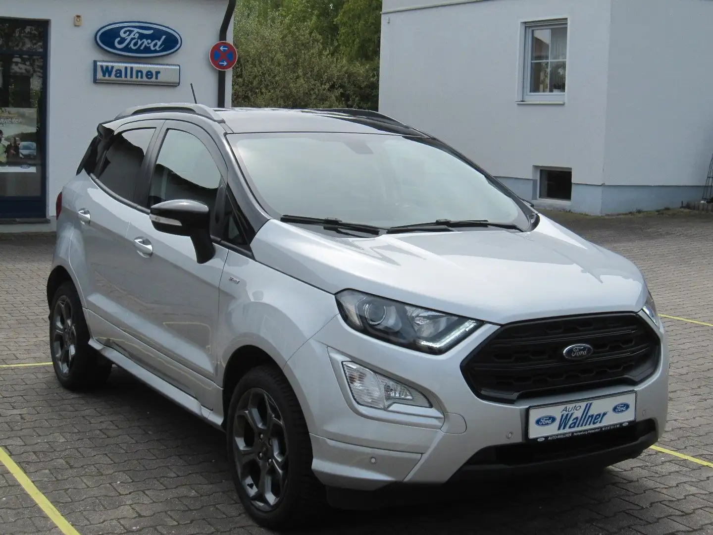 Ford EcoSport ST-Line KAMERA, XENON, NAVI,WINTERPAKET Silber - 2