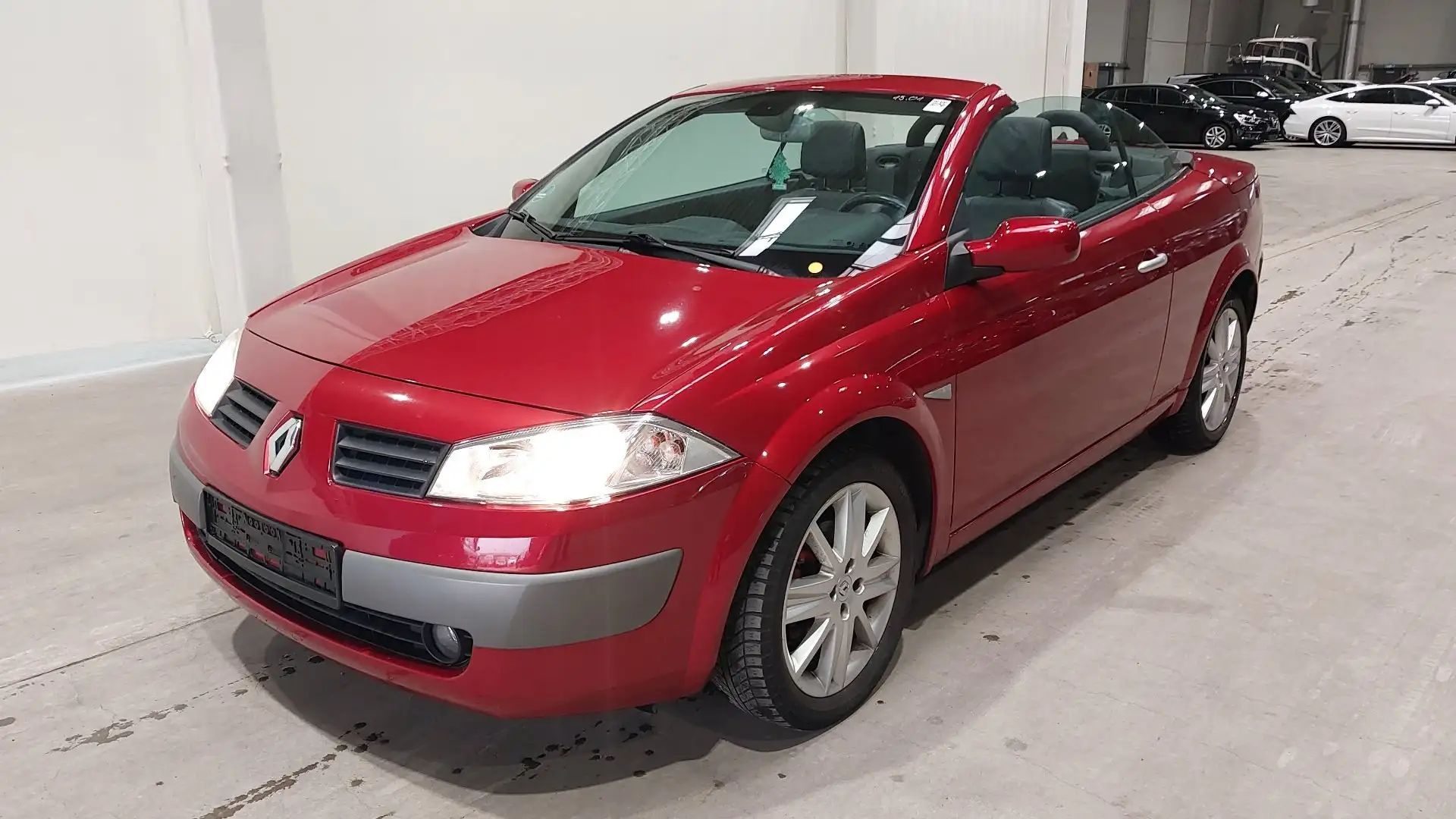 Renault Megane Dynamique/2.Hand/Leder/Luxe Paket/el.Verdeck/el.FH Rot - 1