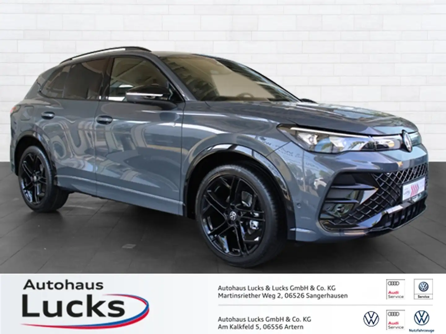 Volkswagen Tiguan R-Line  1.5l eTSI DSG Black Style Matrix Grau - 1