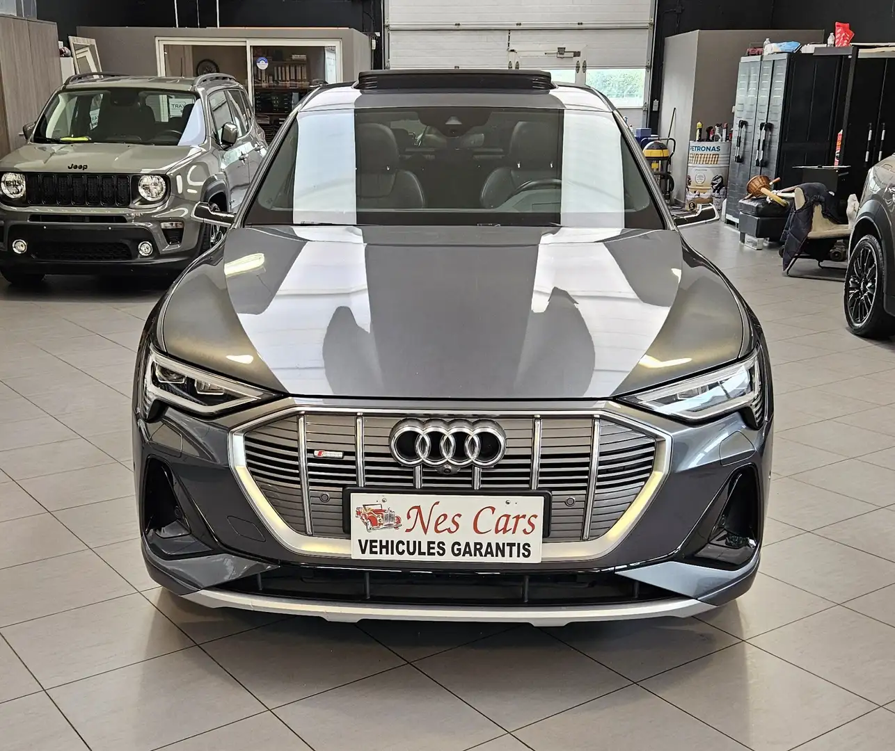 Audi e-tron 71 kWh 50 SPORTBACK QUATTRO S LINE,GARANTIE 1 AN Grijs - 2