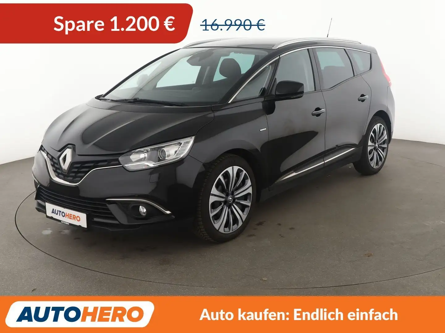 Renault Grand Scenic 1.3 TCe Limited*NAVI*TEMPO*SHZ*CAM* Schwarz - 1