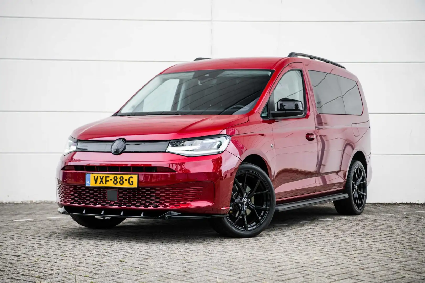 Volkswagen Caddy Cargo Maxi 2.0 TDI 122pk DSG Full Options |LED|ACC Rood - 1