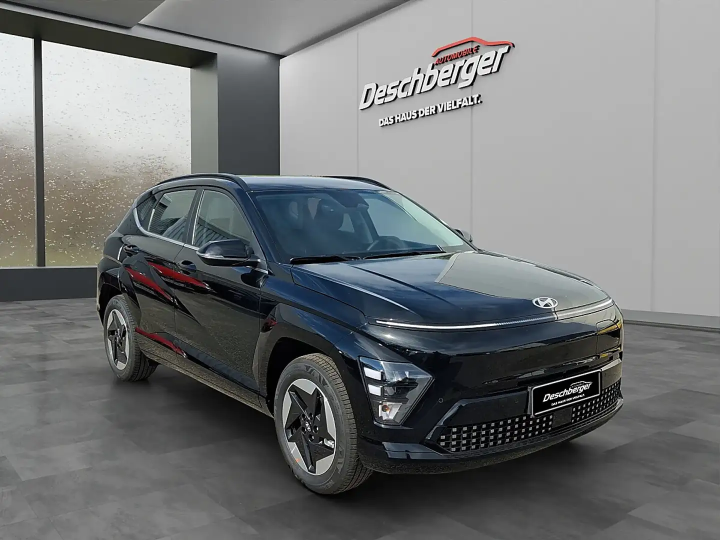 Hyundai KONA Kona Elektro 64,8 kWh Smart Line 2WD Schwarz - 2