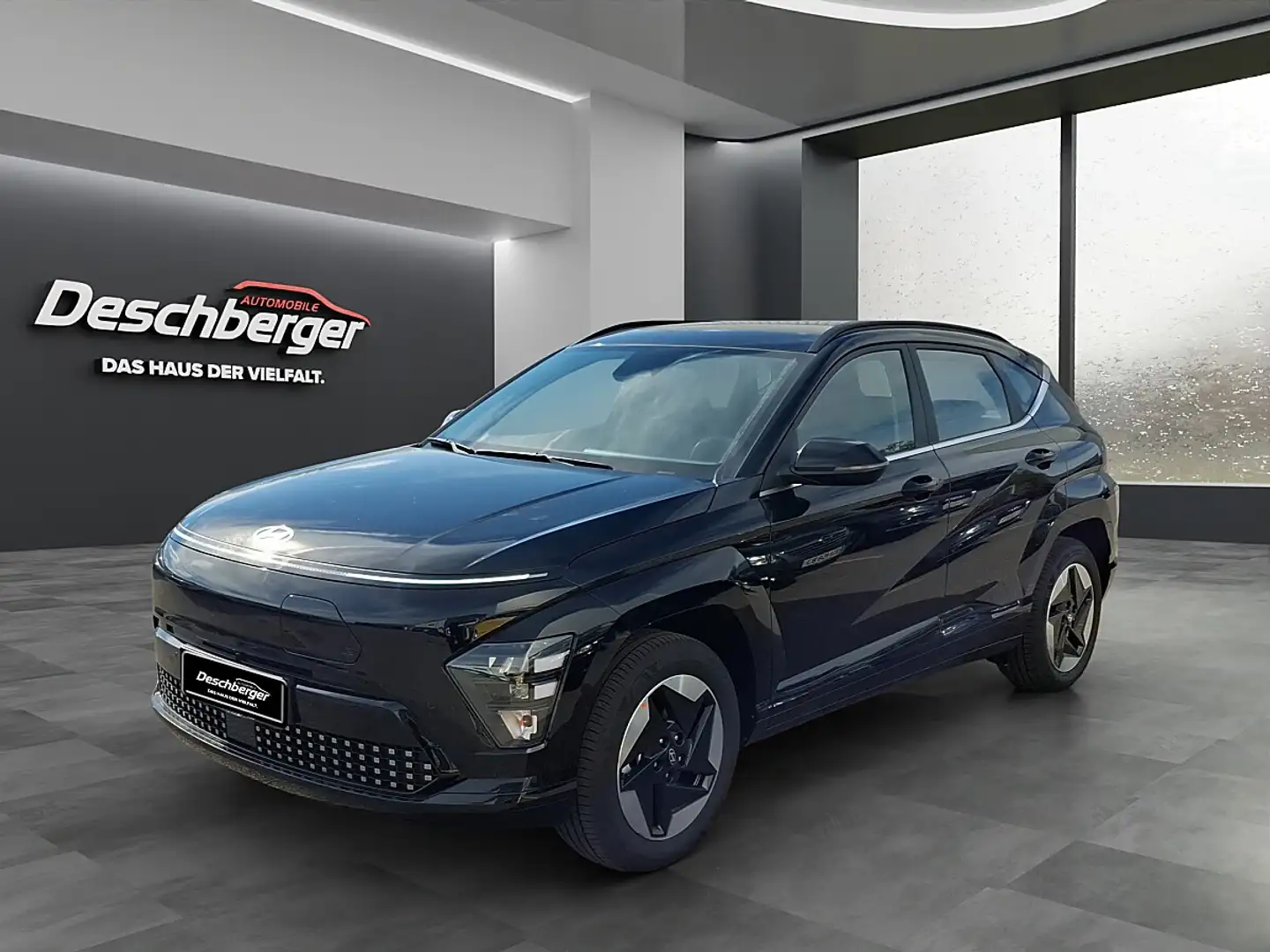 Hyundai KONA Kona Elektro 64,8 kWh Smart Line 2WD Schwarz - 1