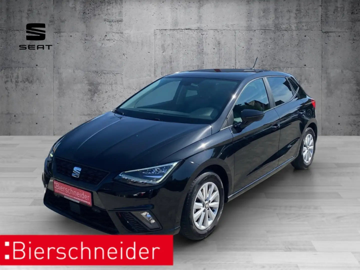SEAT Ibiza 1.0 TSI Style Beats LED Full Link Kamera Audio WP Schwarz - 1