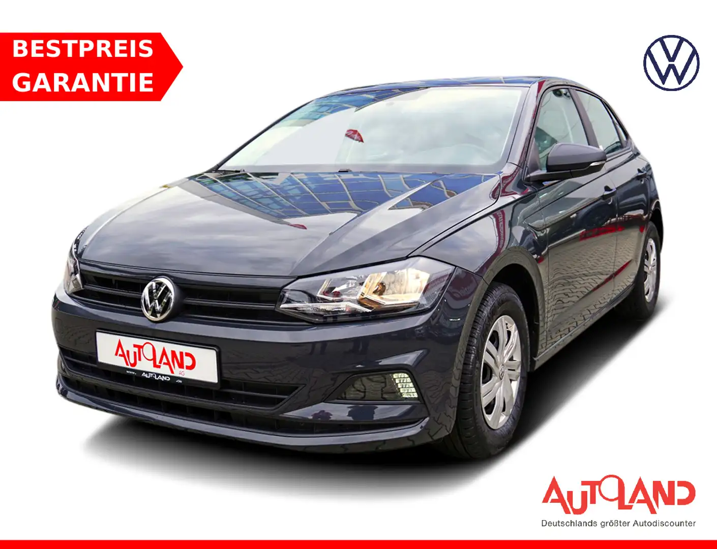 Volkswagen Polo 1.0 Trendline Klima Bluetooth Limiter Grau - 1