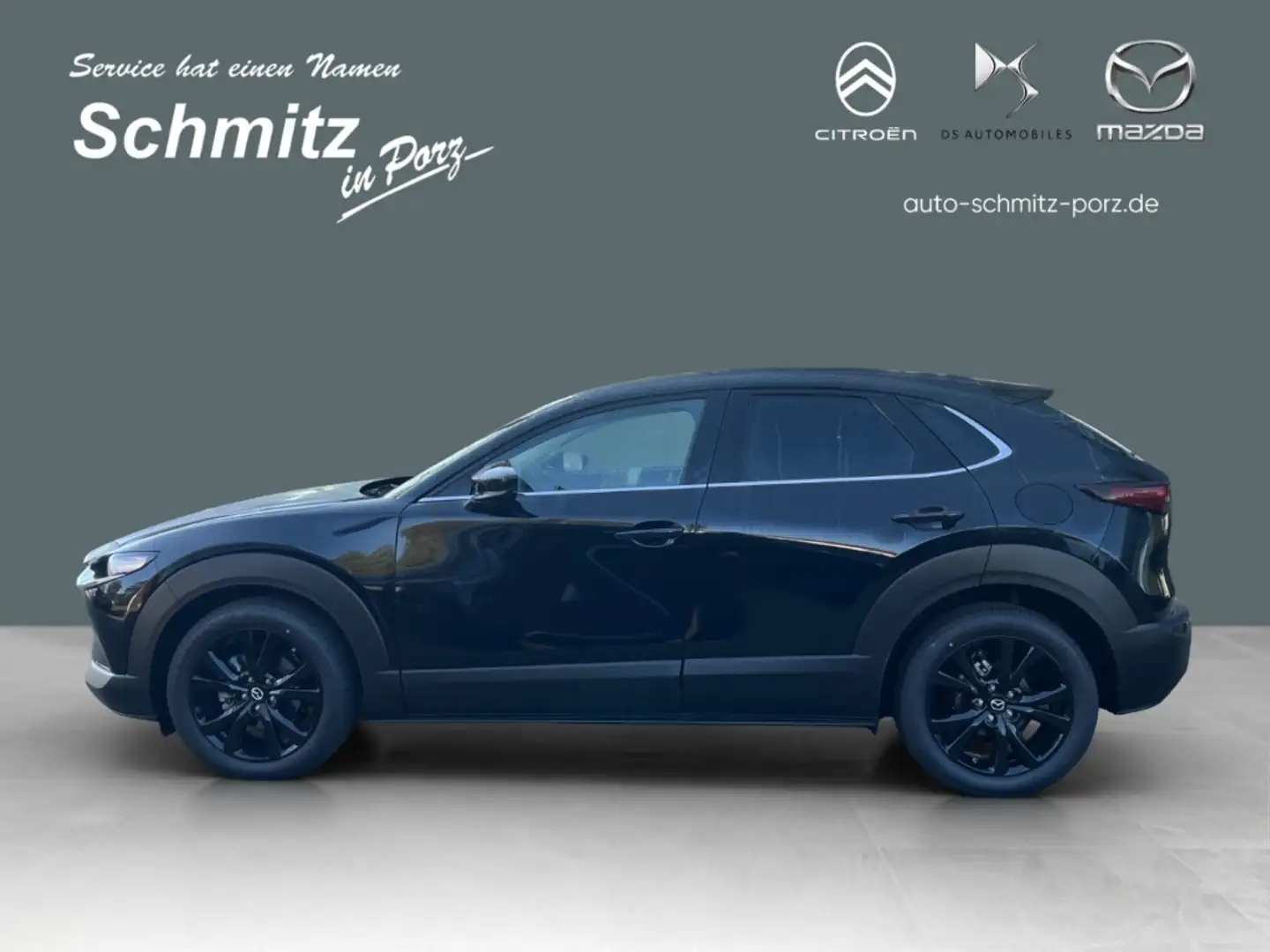 Mazda CX-30 Homura HUD Navi LED ACC El. Heckklappe Apple CarPl Schwarz - 2