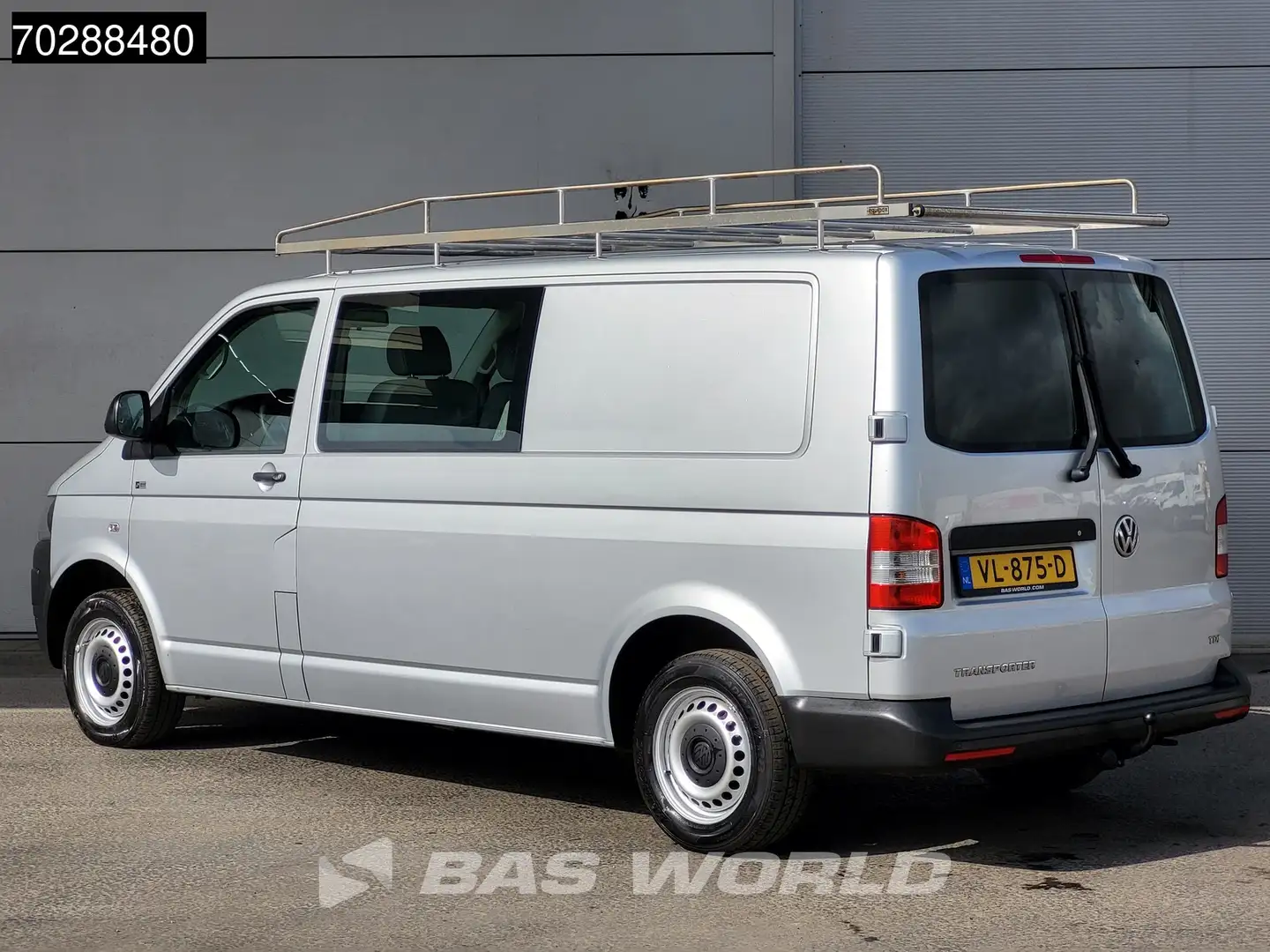 Volkswagen Transporter 102PK Dubbel Cabine L2H1 Trekhaak Parkeersensoren Gris - 2
