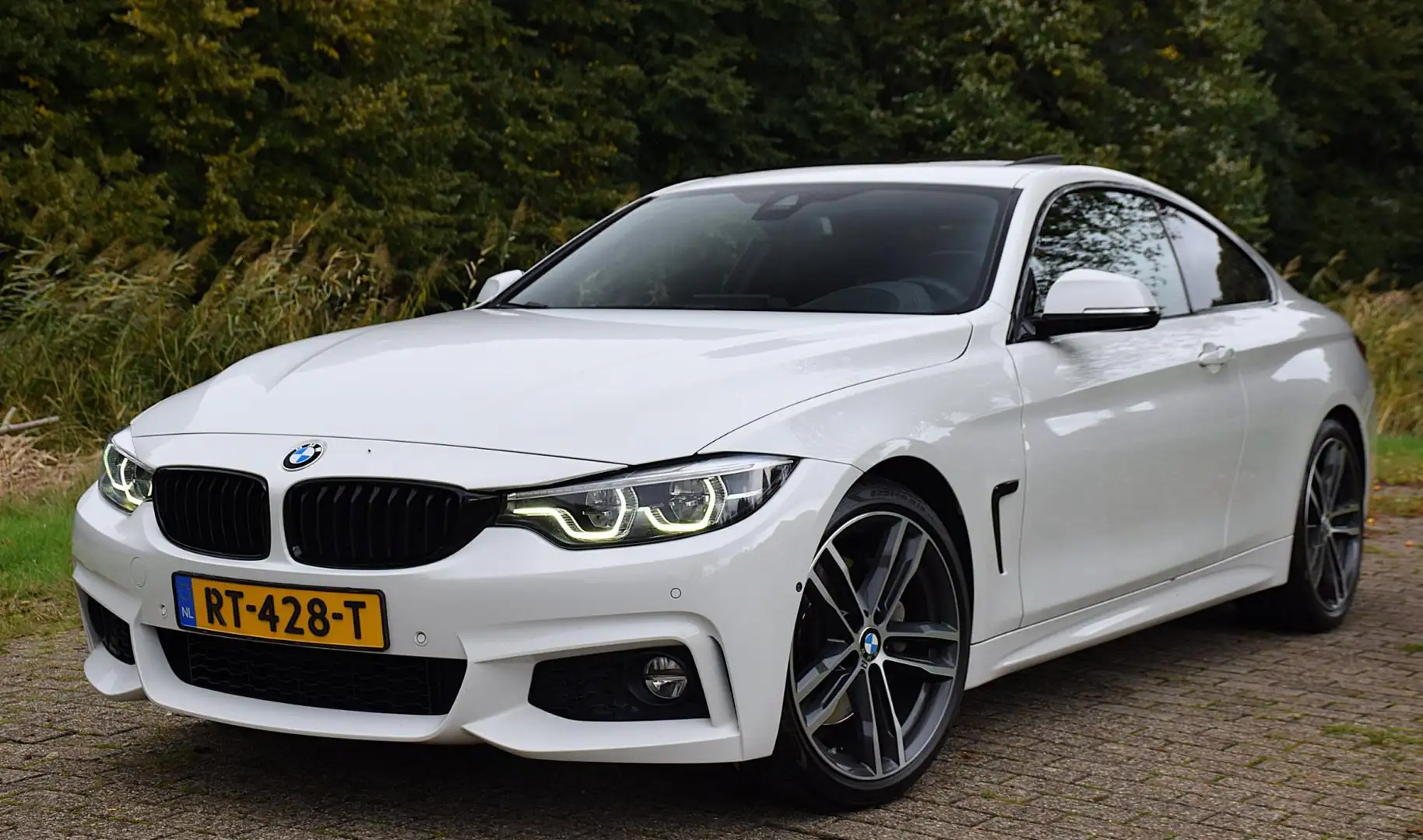 BMW 440 4-serie Coupé 440i High Executive*M-Pakket*Dak*Key Blanc - 2