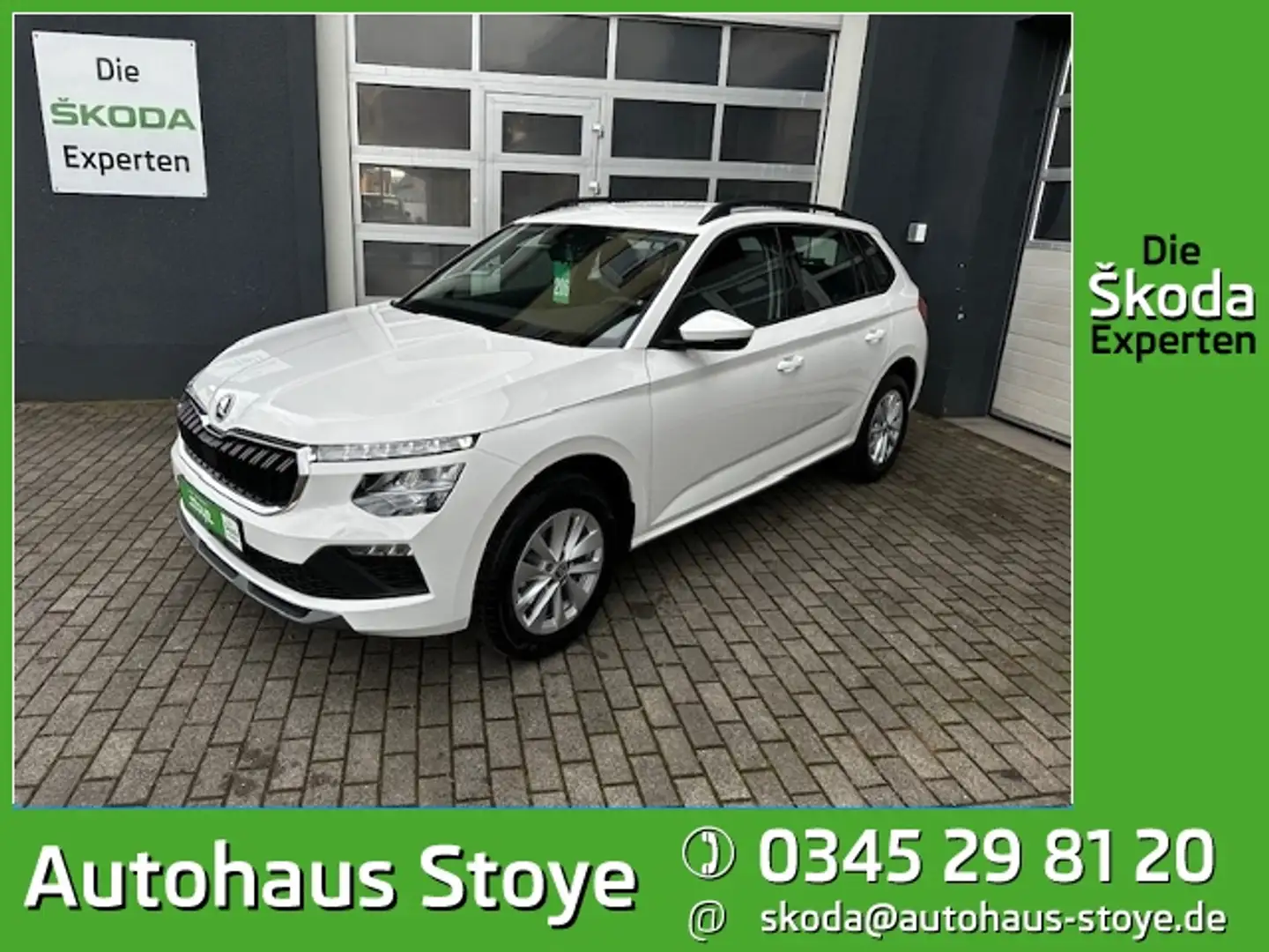 Skoda Kamiq 1.0 TSI Selection LED;PDC;SHZ;5 Jahre Garantie Wit - 1