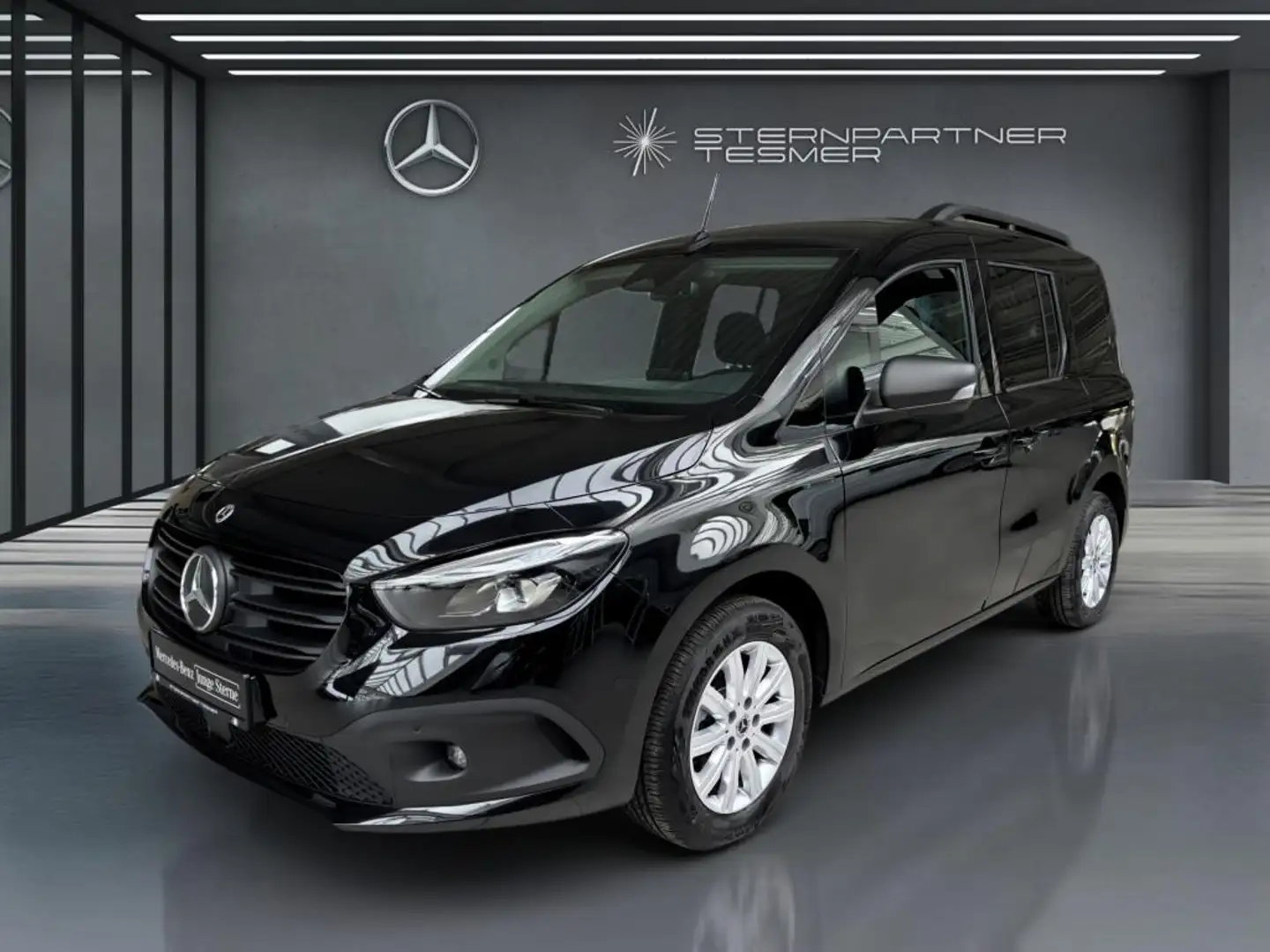 Mercedes-Benz eCitan e EQT Tourer  MBUX-SHZ-PTS-LED-Klimaaut Nero - 2