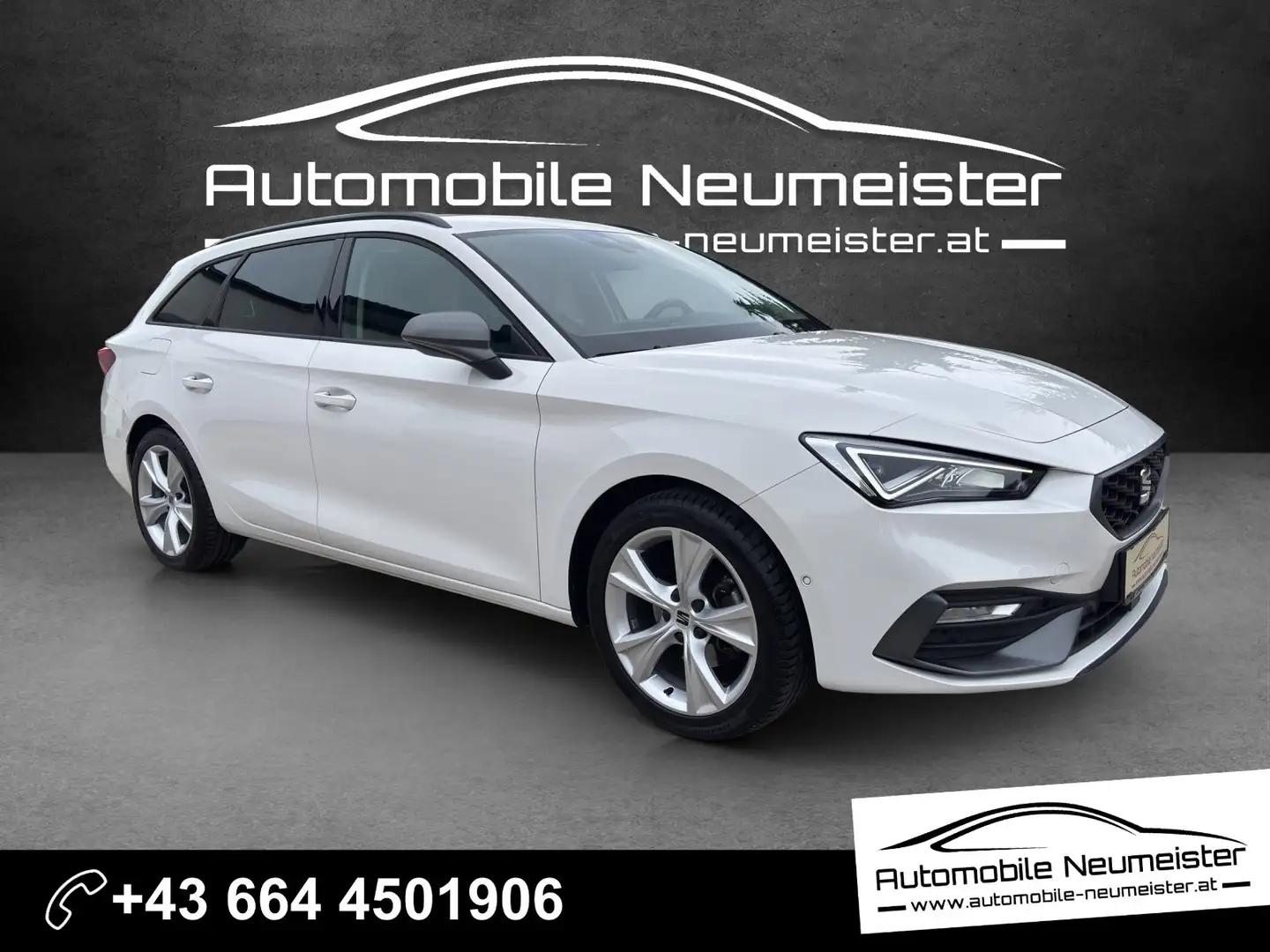 SEAT Leon FR DSG Sportstourer|MildHybrid|Automatik|Navi|LED| Blanc - 2