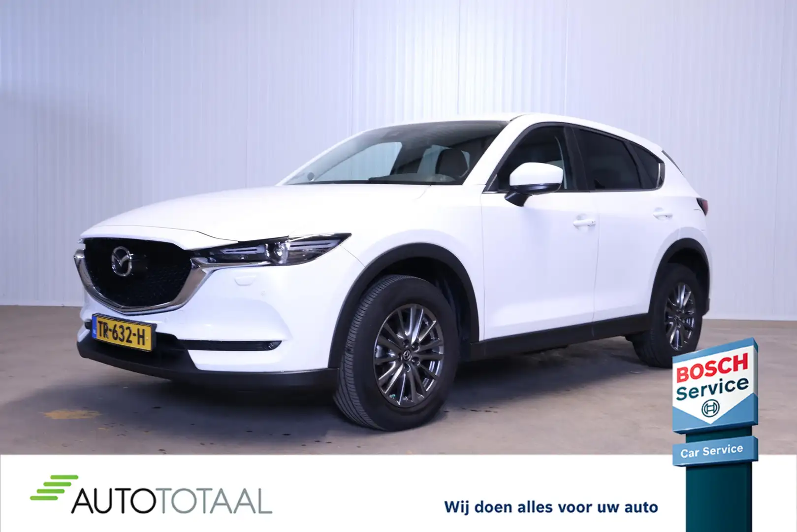 Mazda CX-5 2.0 SkyActiv-G 165 Skylease GT Leder, Elec Stoelen Blanc - 1