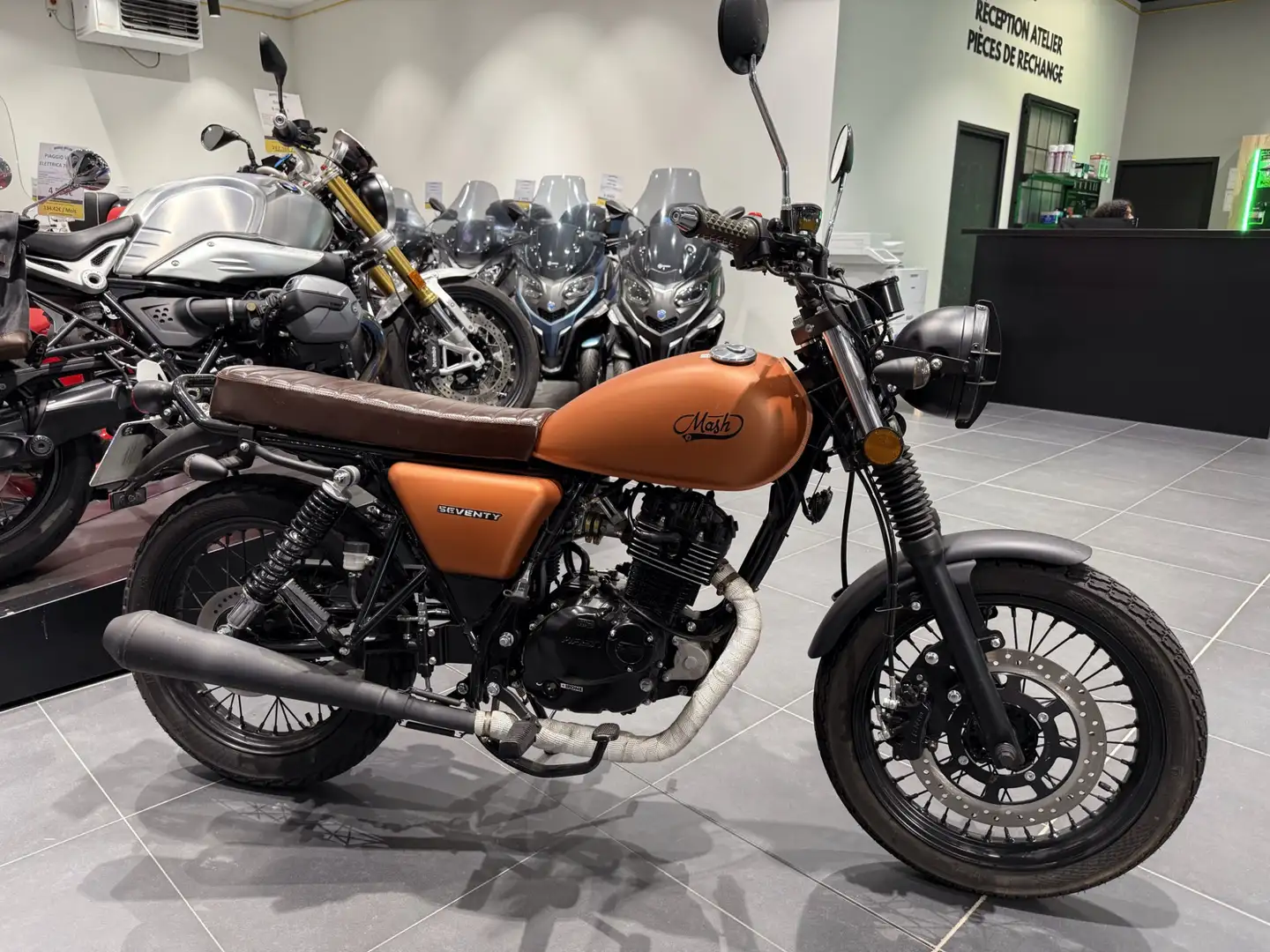Mash Seventyfive 125 Orange - 2