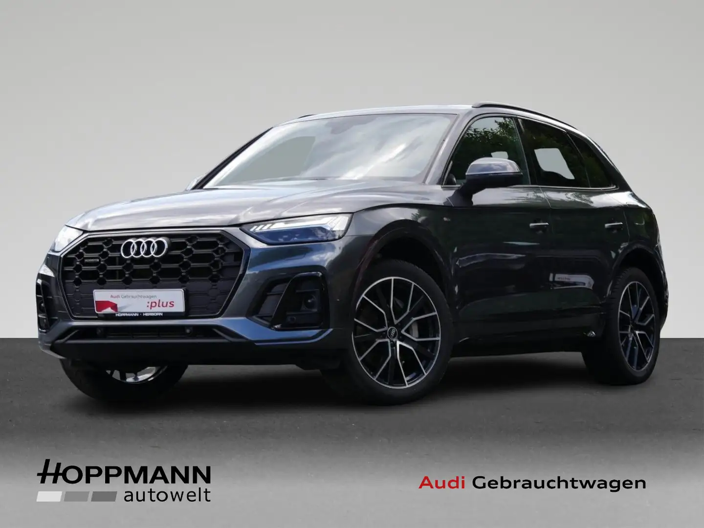Audi Q5 50 TFSI e quattro S-Line AHK Pano Grau - 1