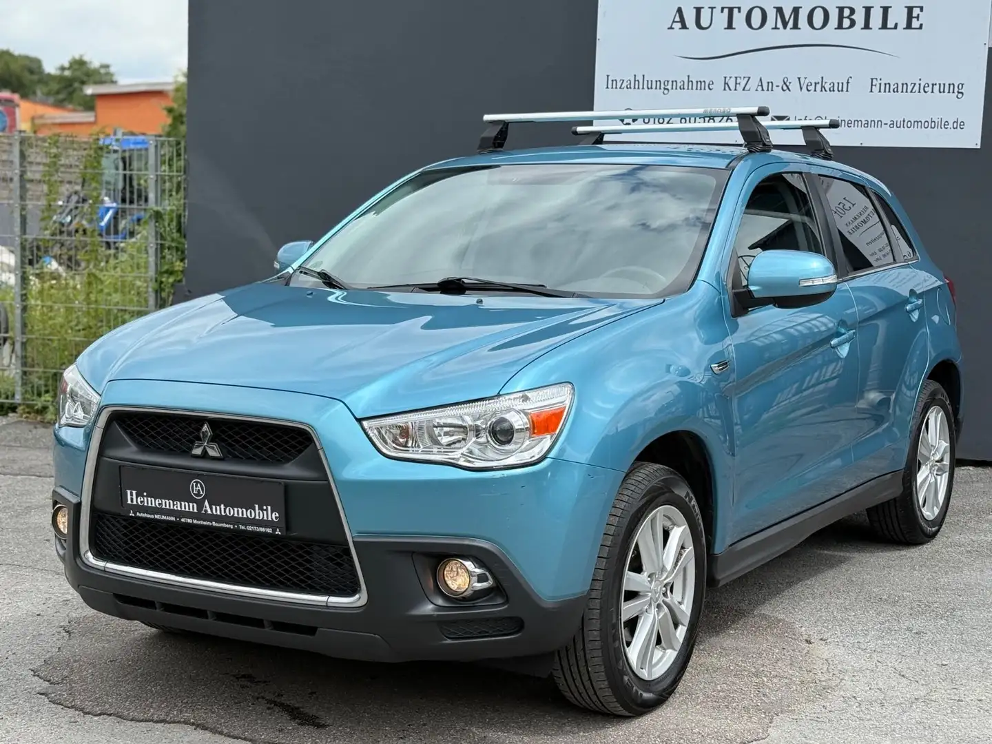 Mitsubishi ASX 1.6 35 Jahre 2WD *1-HAND*KAMERA*AHK*KLIMA* Bleu - 1