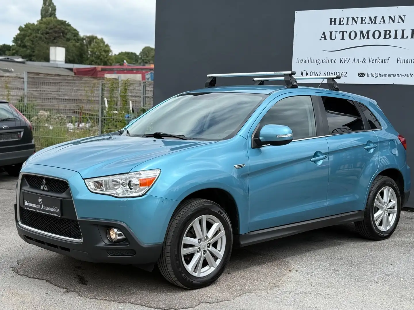 Mitsubishi ASX 1.6 35 Jahre 2WD *1-HAND*KAMERA*AHK*KLIMA* Bleu - 2