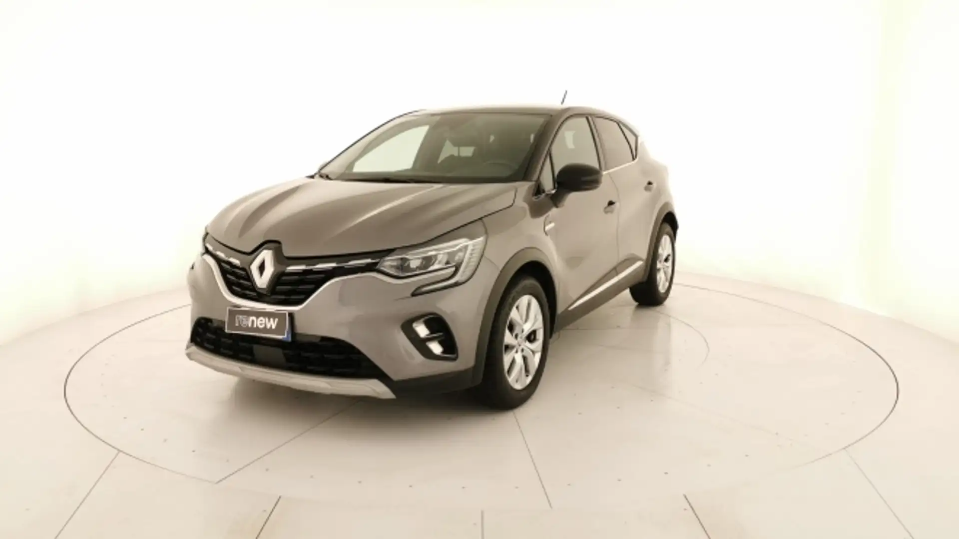 Renault Captur Captur 1.6 E-Tech hybrid Intens 145cv auto Gris - 1