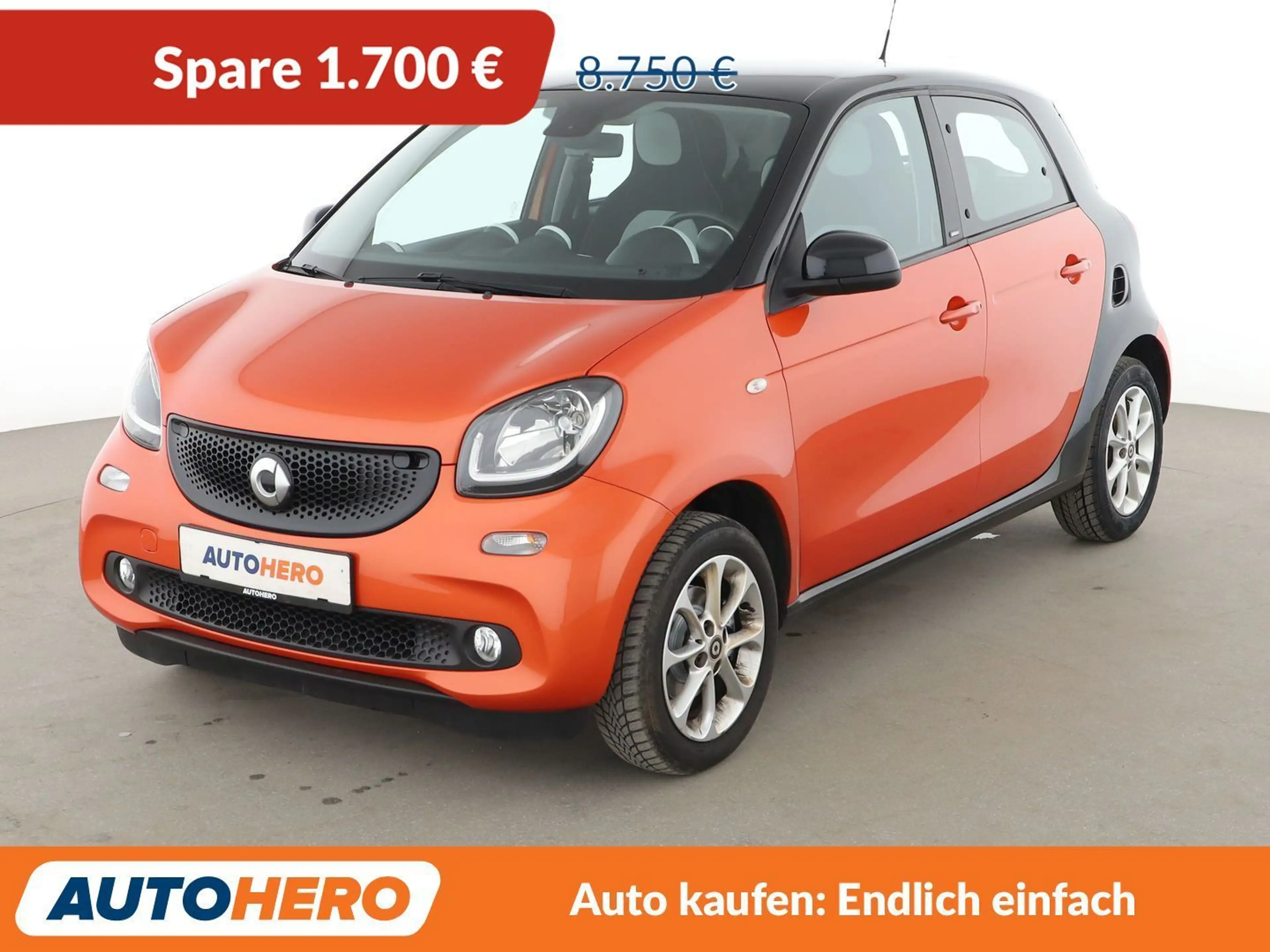 smart forFour 1.0 passion *TEMPO*PDC*SHZ*