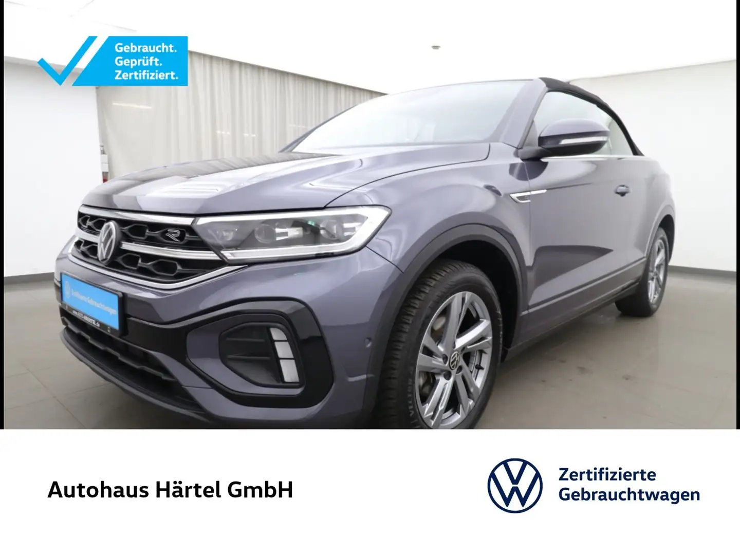 Volkswagen T-Roc CABRIOLET R-LINE 1.5 TSI (+ACC-RADAR) Navi Grau - 1